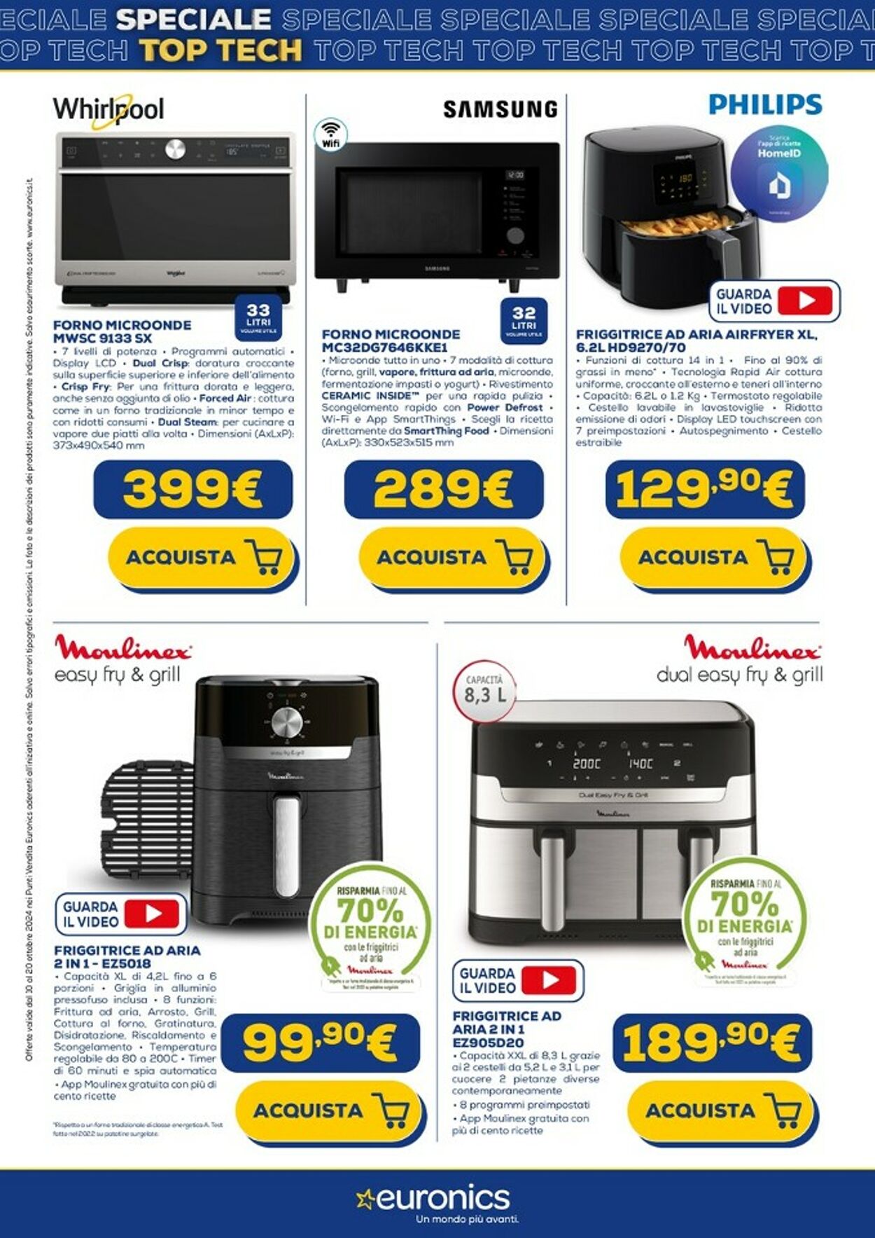 Volantino Euronics 20.10.2024 - 31.10.2024