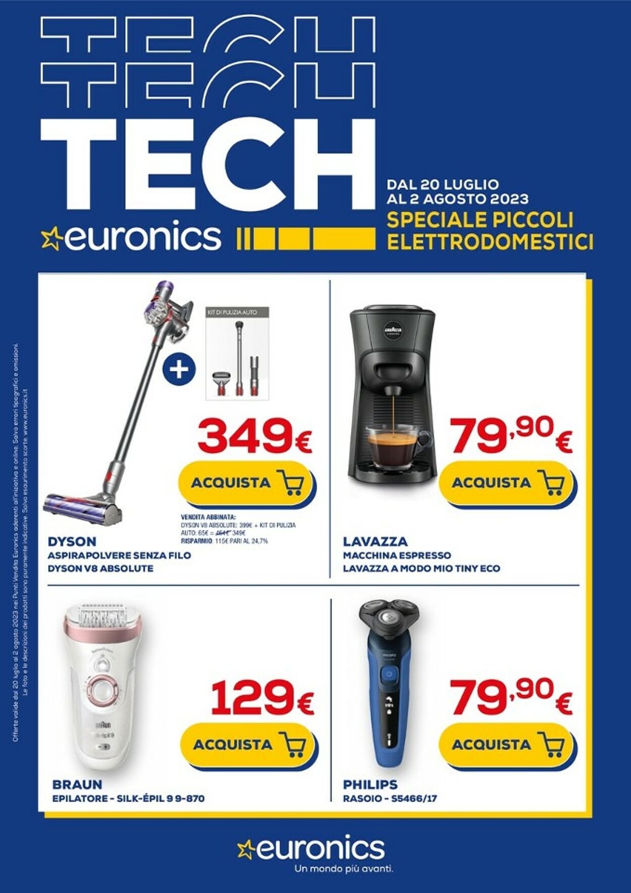 Volantino Euronics 20.07.2023 - 02.08.2023