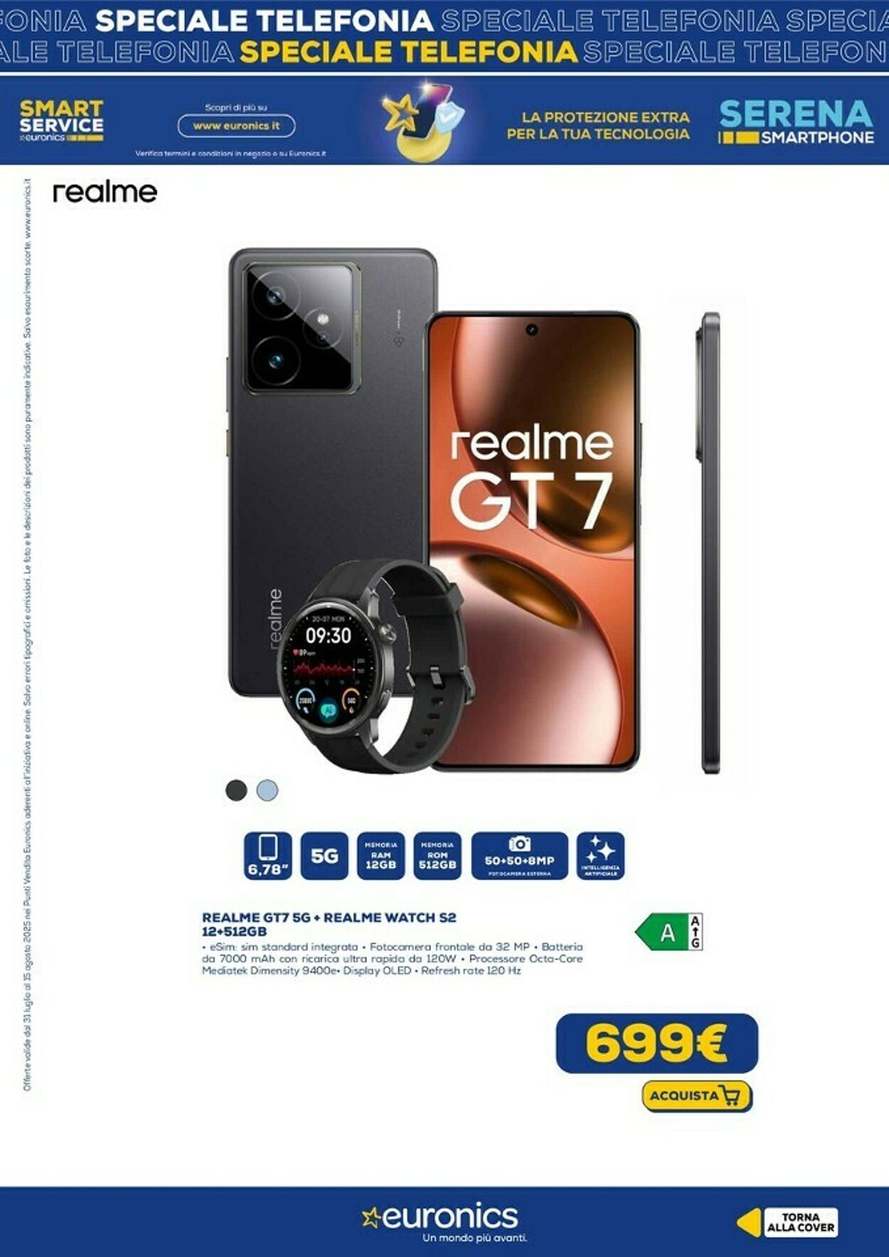 Volantino Euronics 31.07.2025 - 20.08.2025
