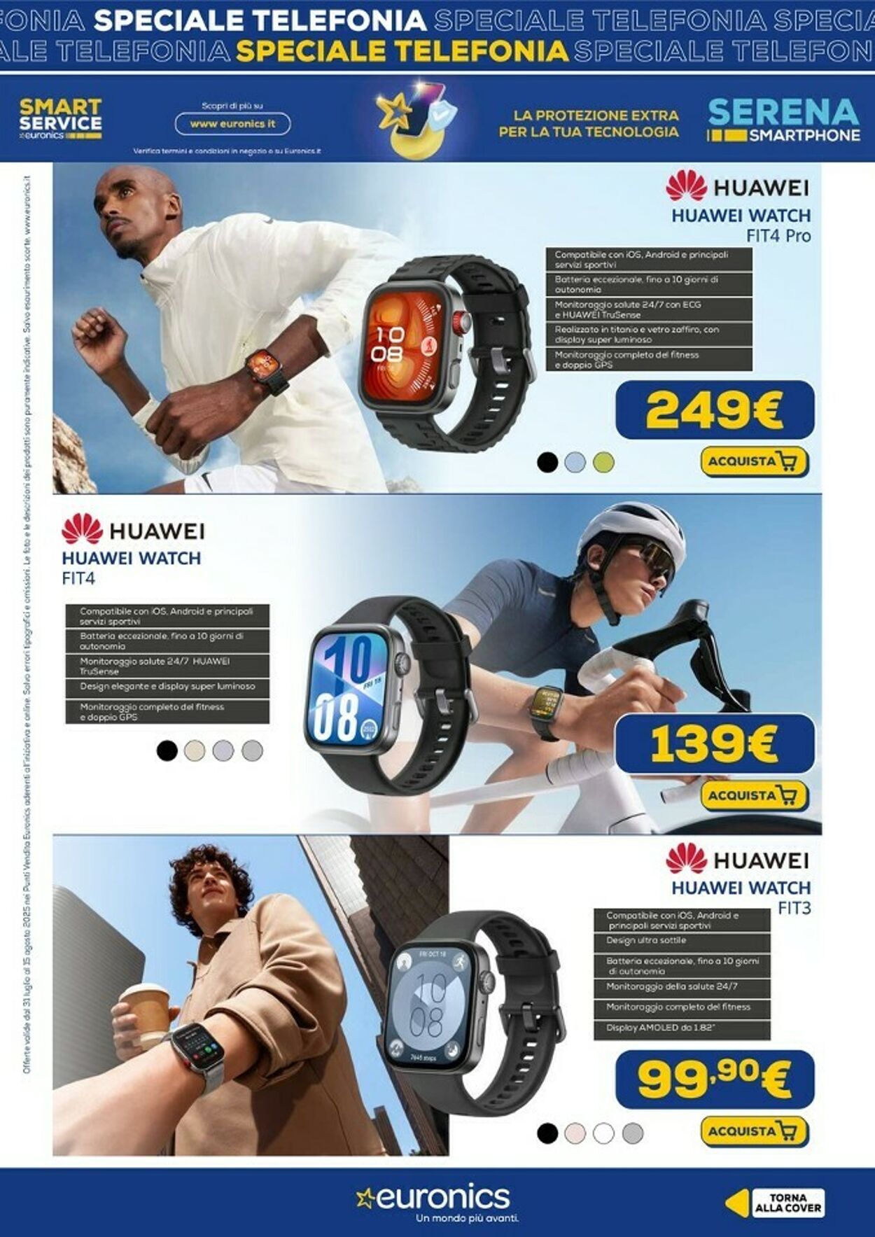 Volantino Euronics 31.07.2025 - 20.08.2025