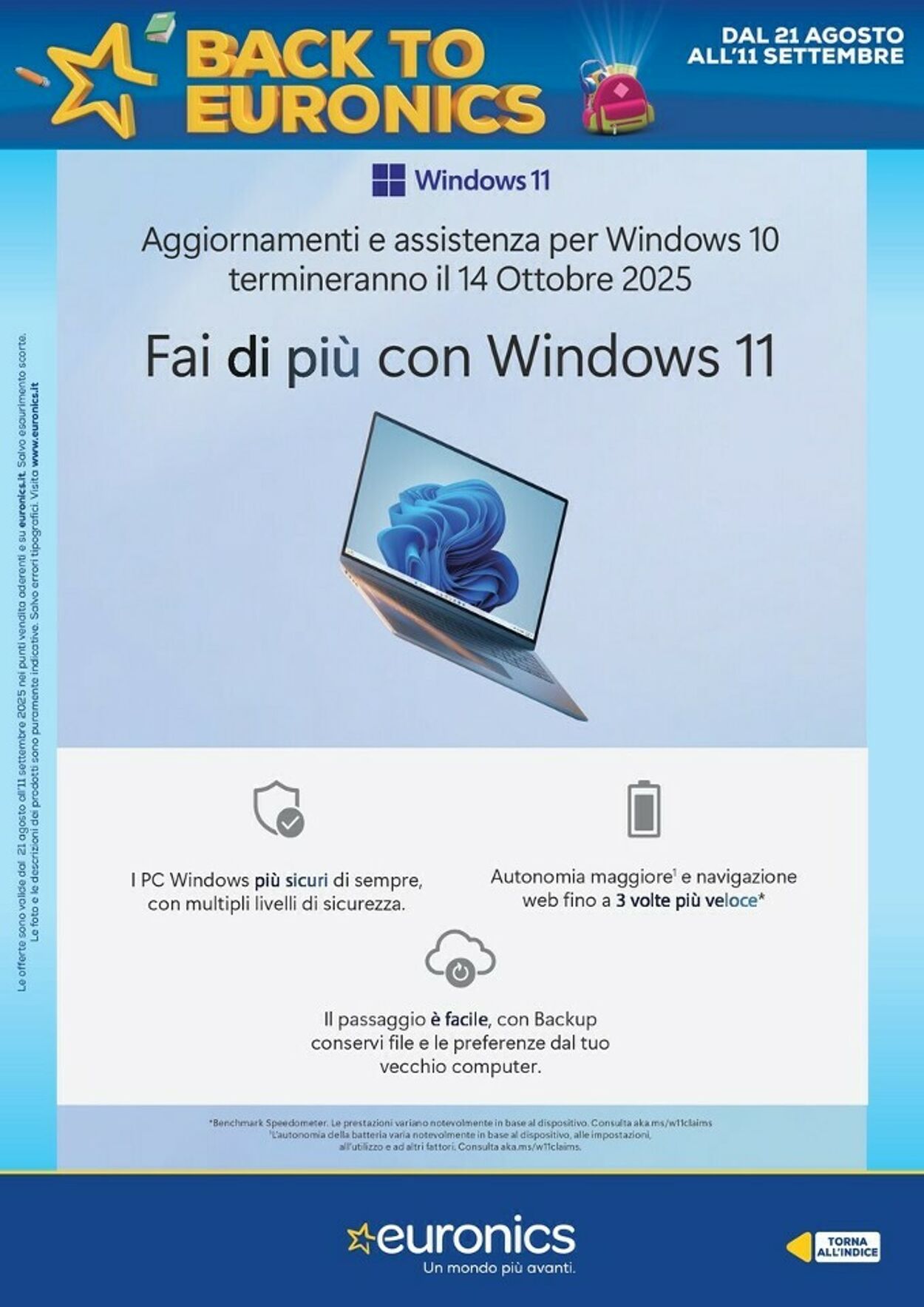 Volantino Euronics 11.09.2025 - 24.09.2025