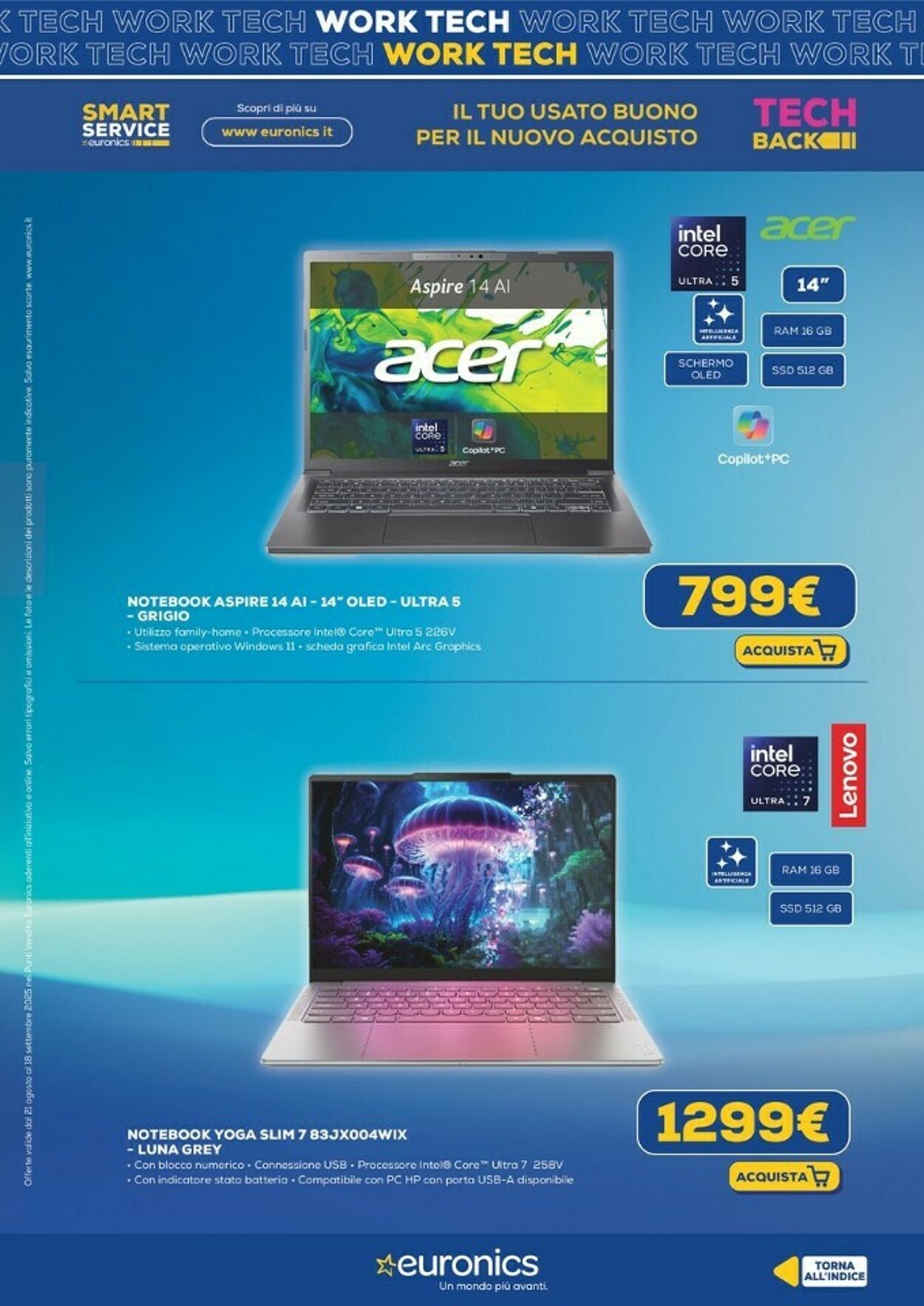 Volantino Euronics 12.09.2025 - 25.09.2025
