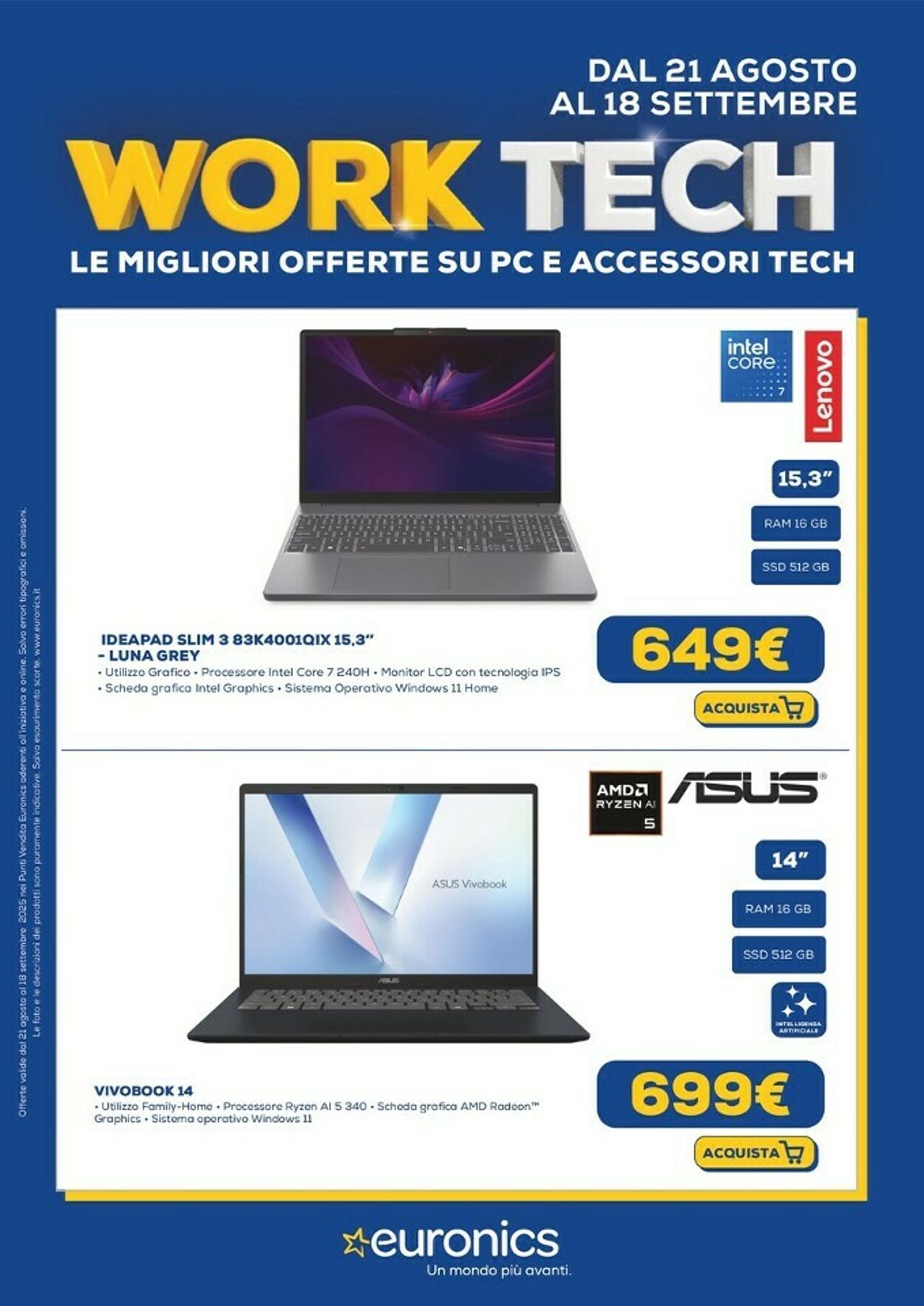 Volantino Euronics 12.09.2025 - 01.10.2025