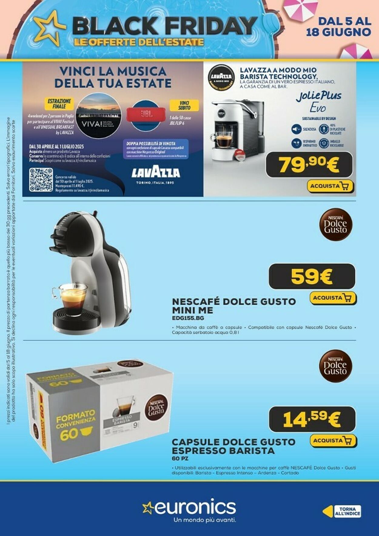 Volantino Euronics 15.06.2025 - 30.06.2025