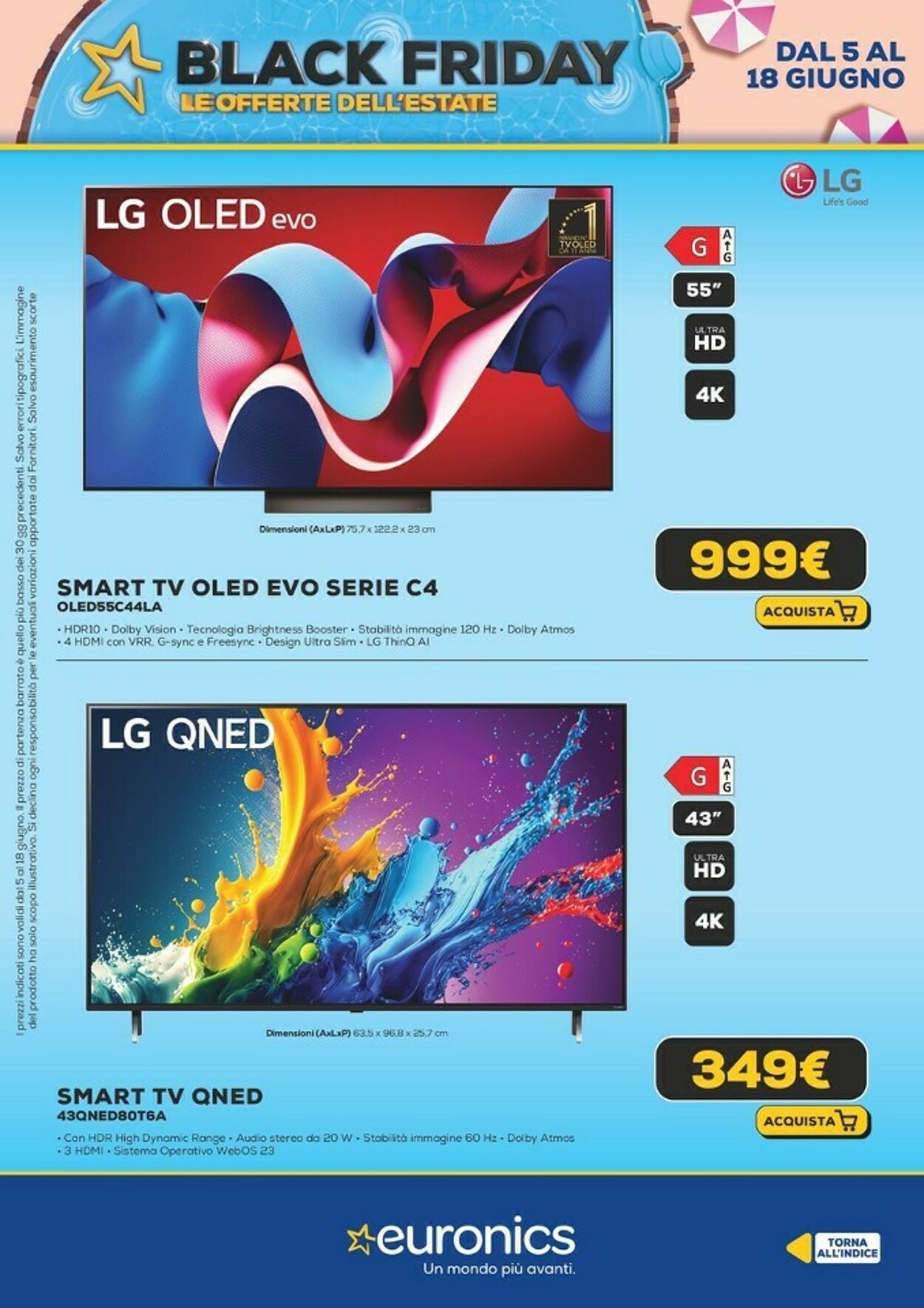 Volantino Euronics 15.06.2025 - 30.06.2025
