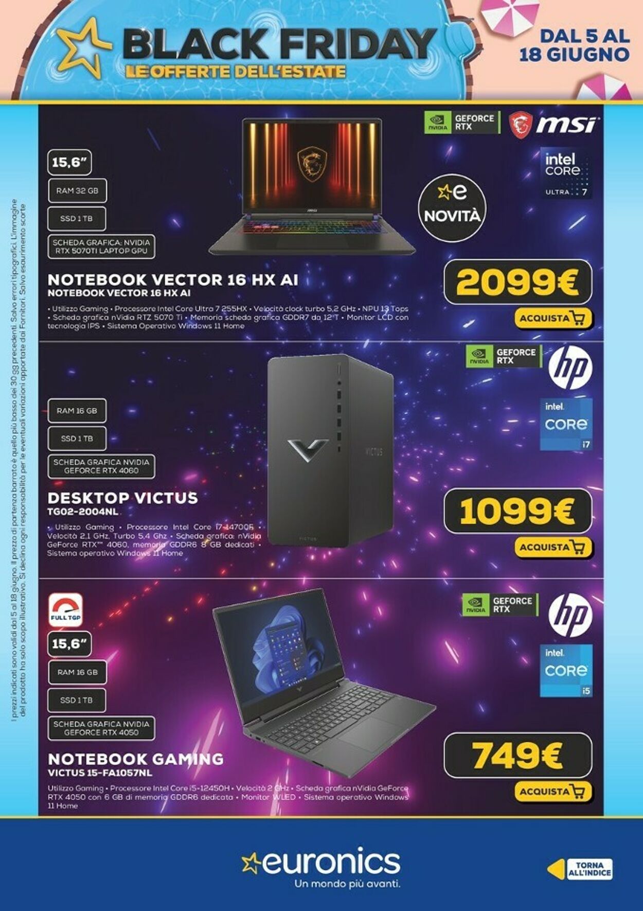 Volantino Euronics 15.06.2025 - 30.06.2025