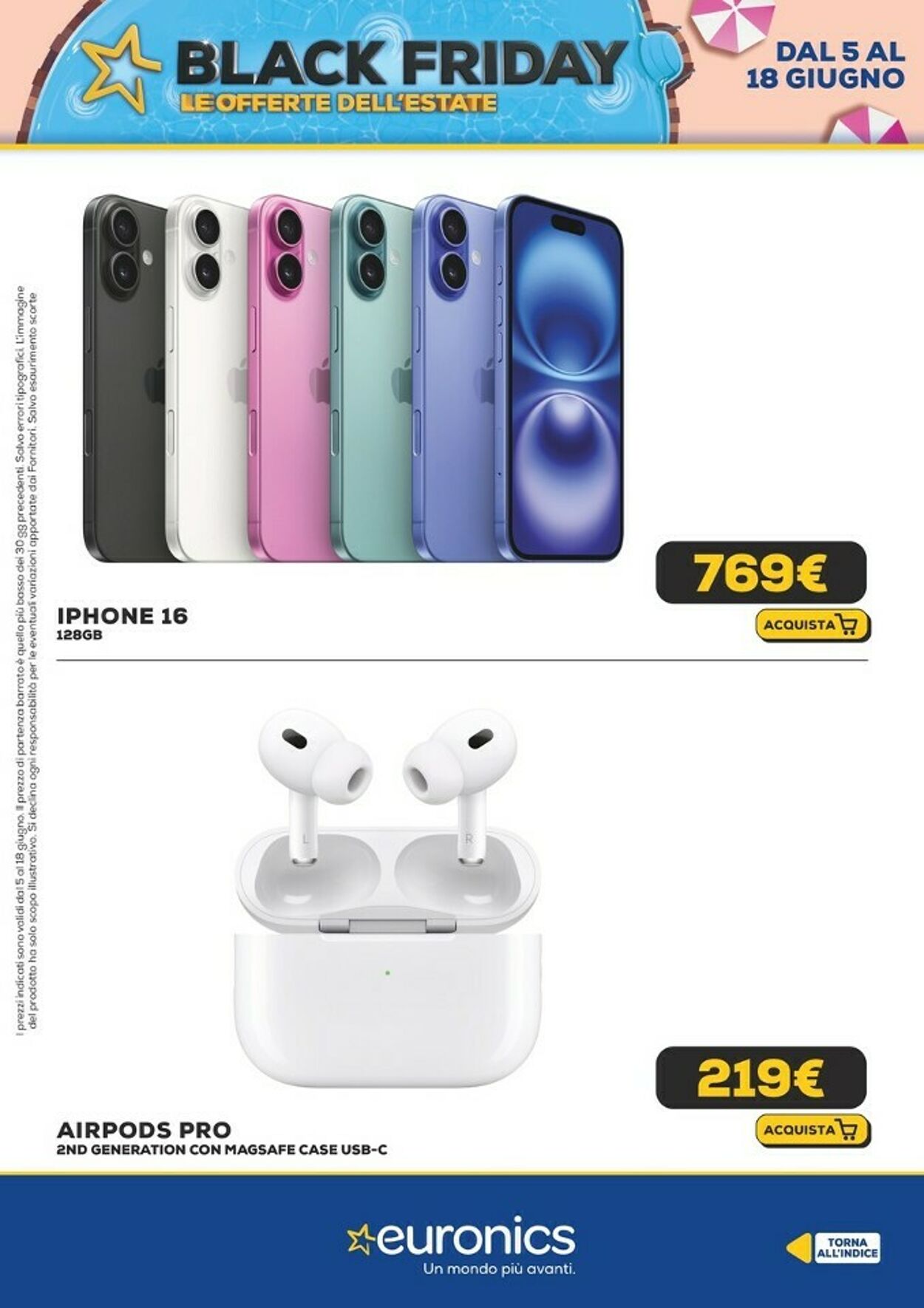 Volantino Euronics 15.06.2025 - 30.06.2025