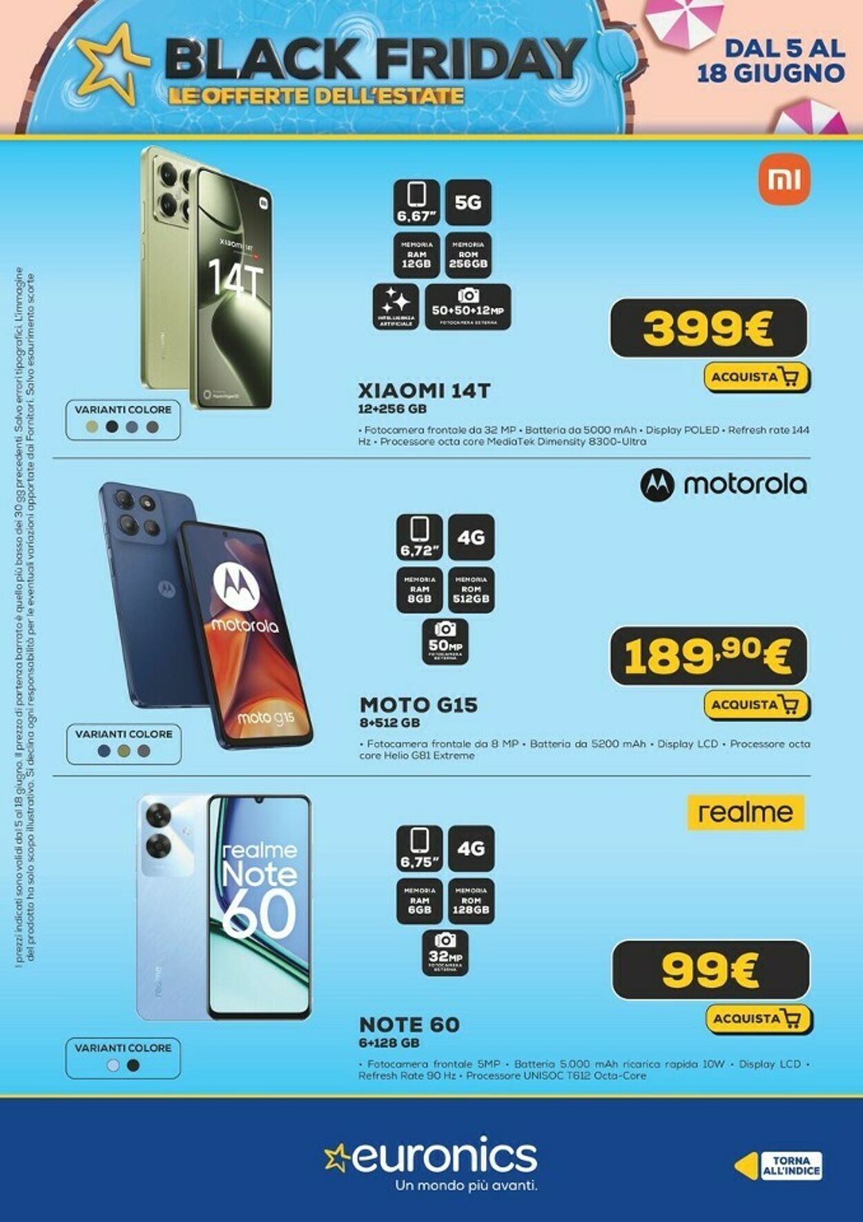 Volantino Euronics 15.06.2025 - 30.06.2025