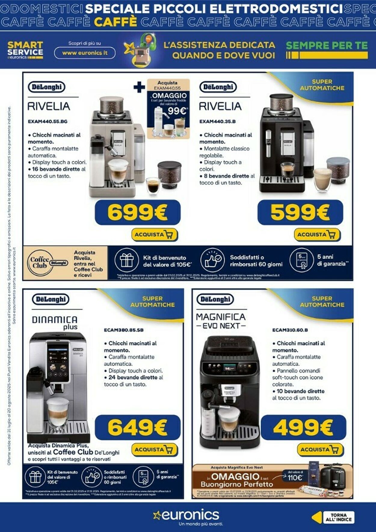 Volantino Euronics 18.08.2025 - 31.08.2025