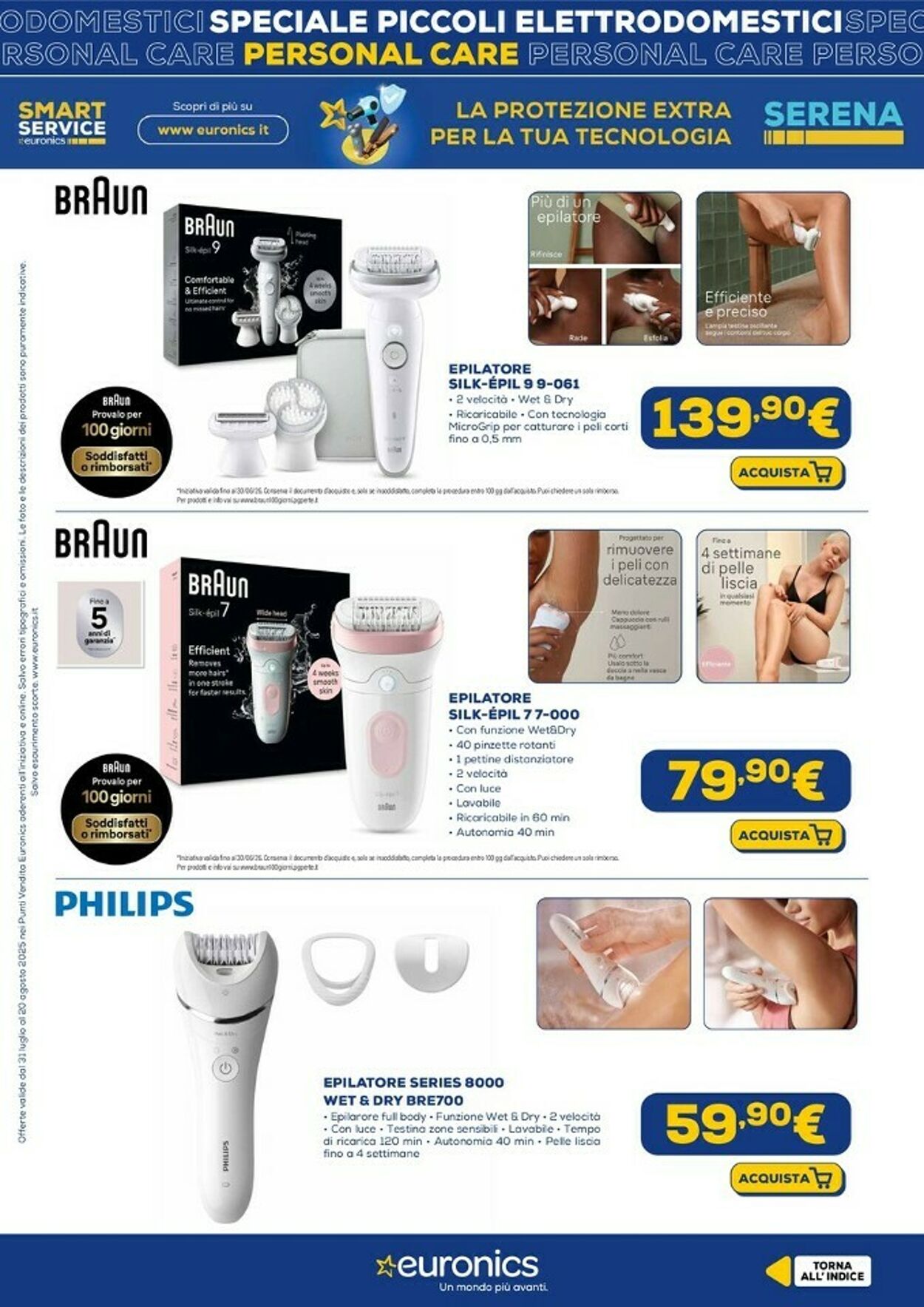 Volantino Euronics 18.08.2025 - 31.08.2025
