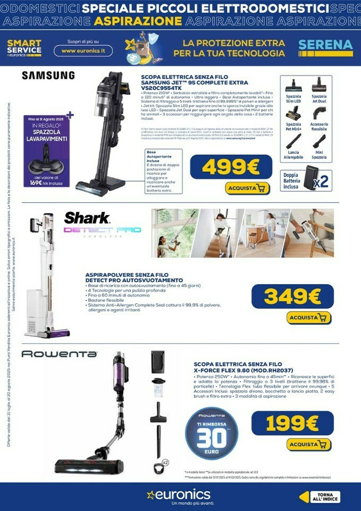 Volantino Euronics 18.08.2025 - 31.08.2025
