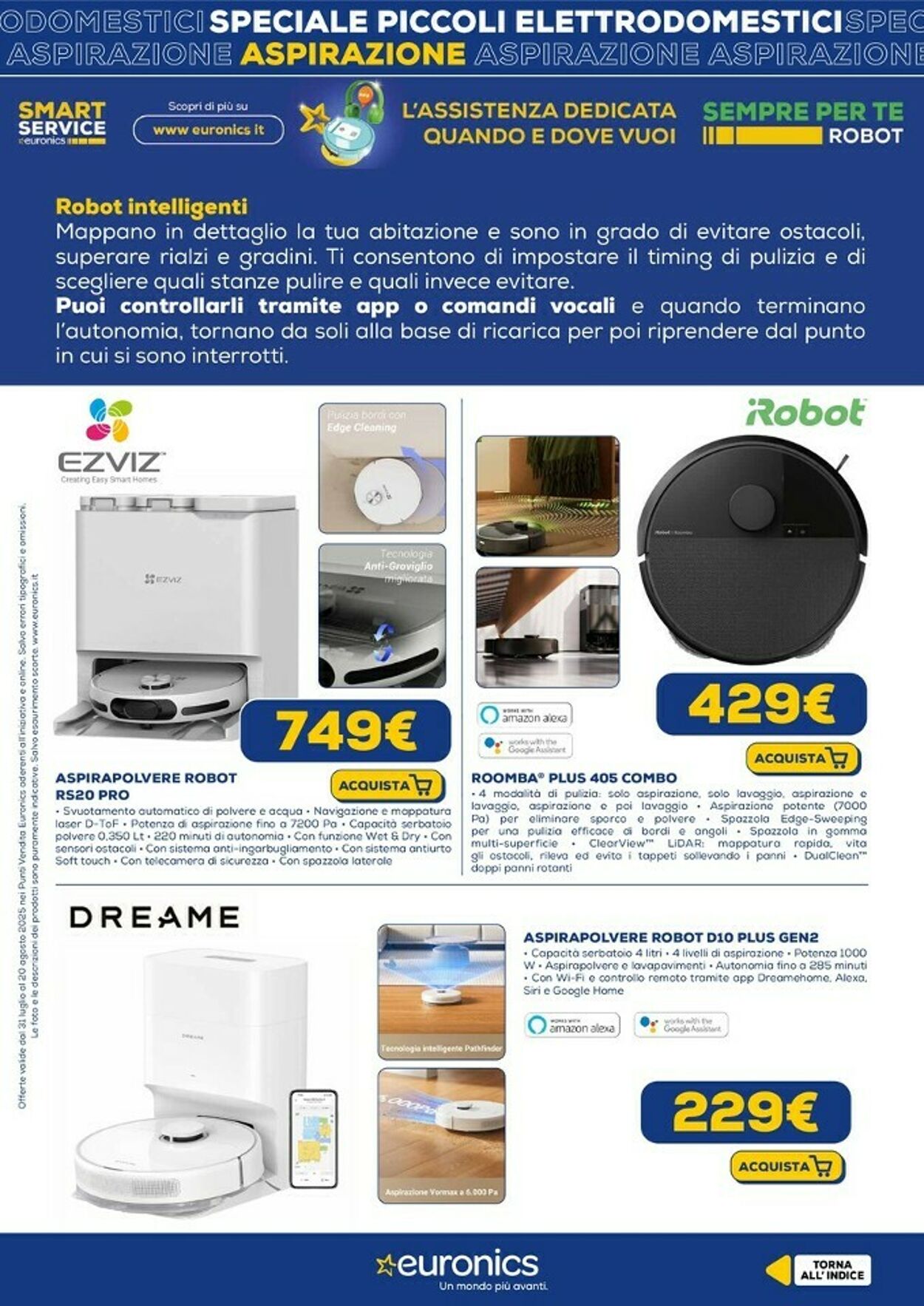 Volantino Euronics 18.08.2025 - 31.08.2025