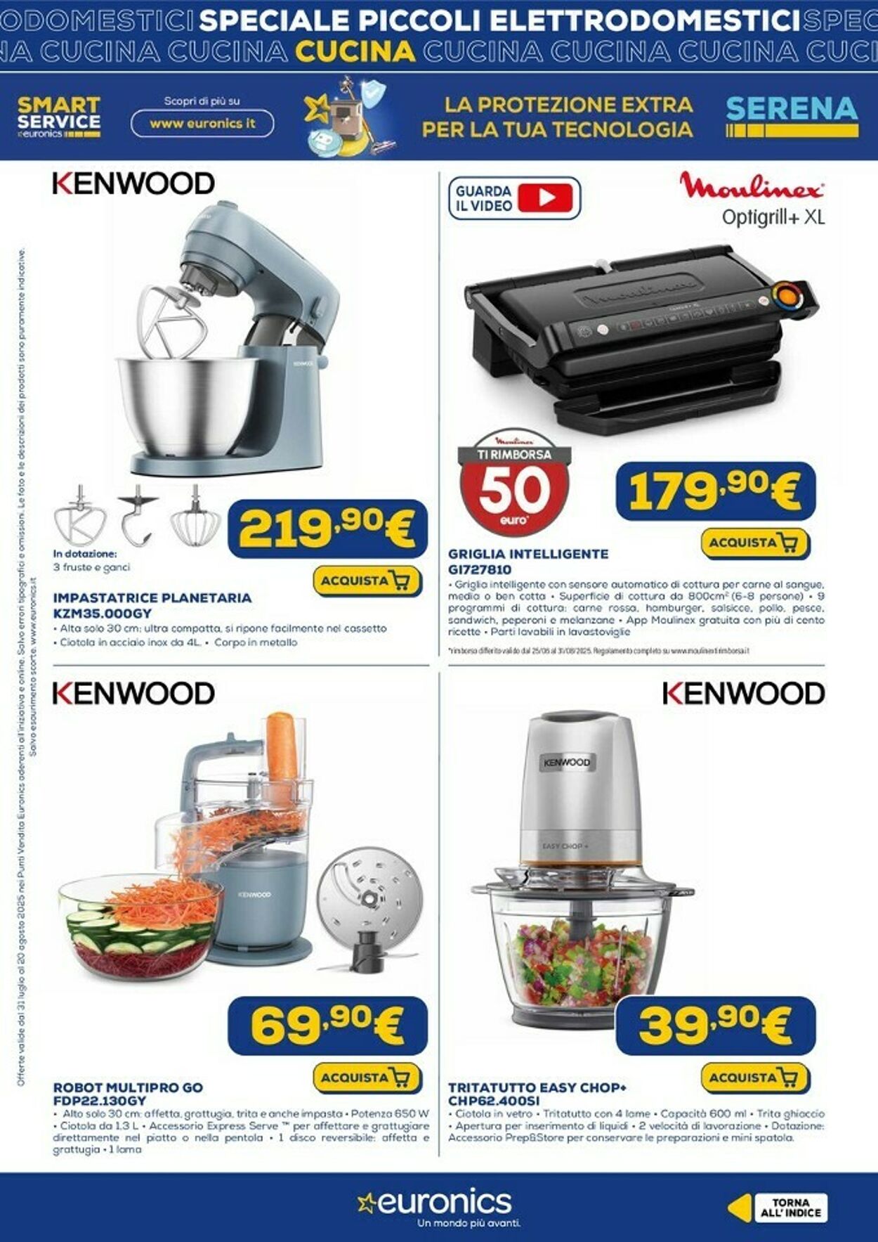 Volantino Euronics 18.08.2025 - 31.08.2025