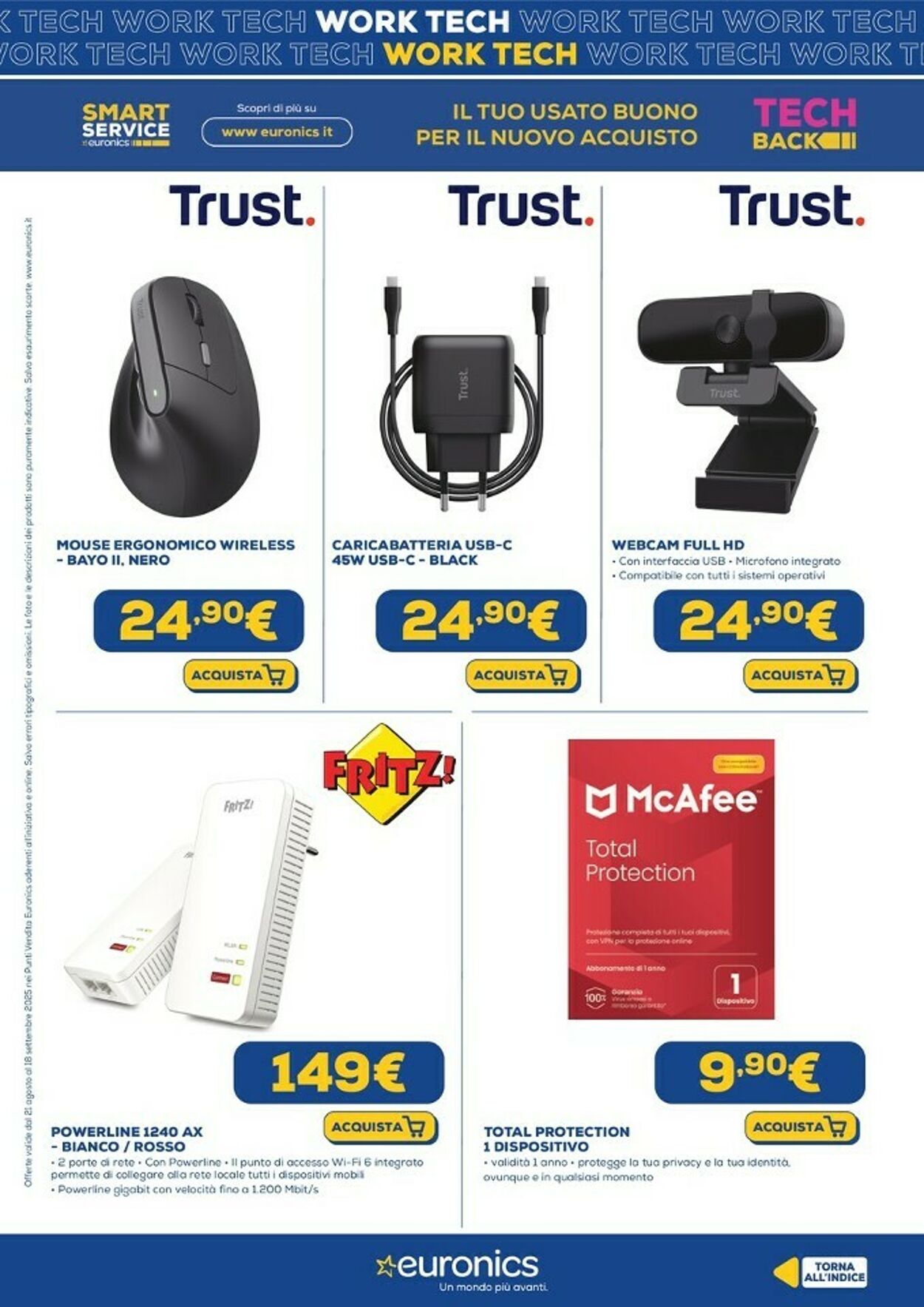 Volantino Euronics 12.09.2025 - 24.09.2025