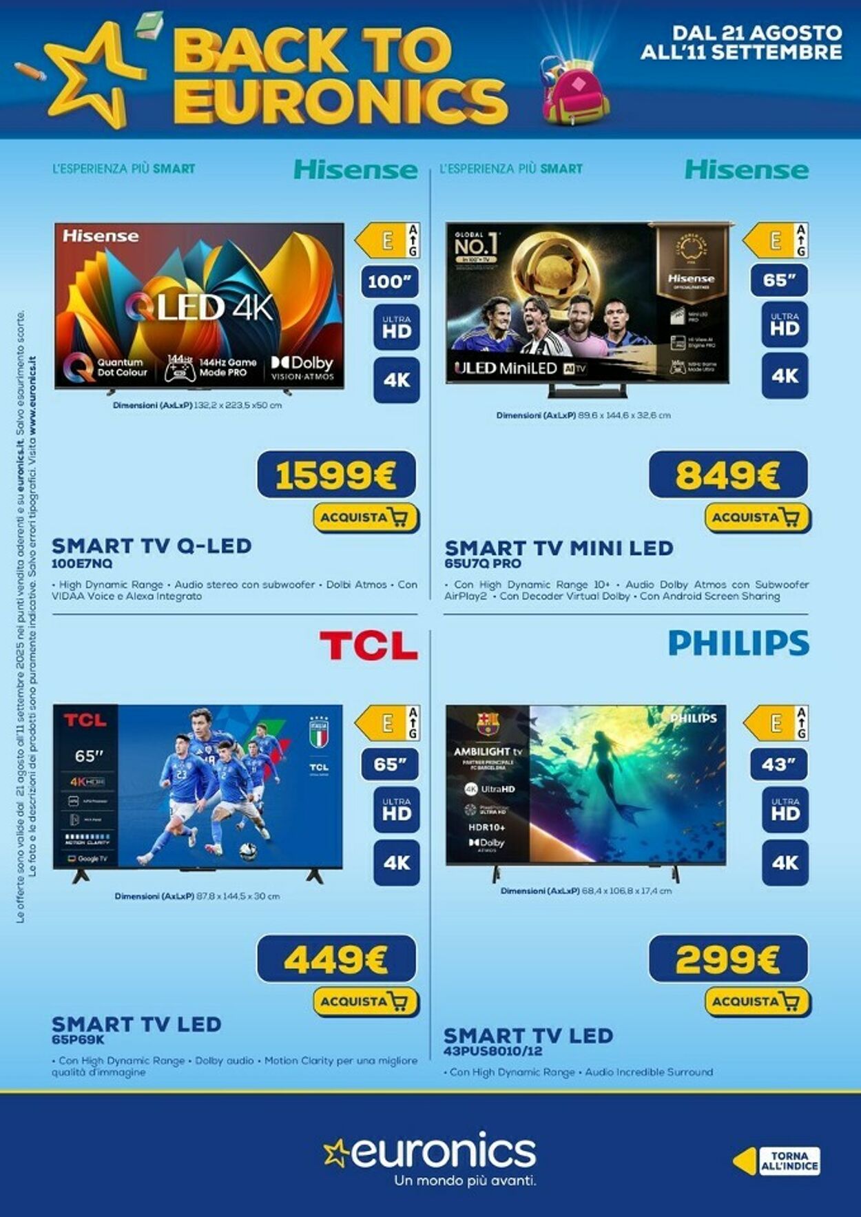 Volantino Euronics 11.09.2025 - 24.09.2025