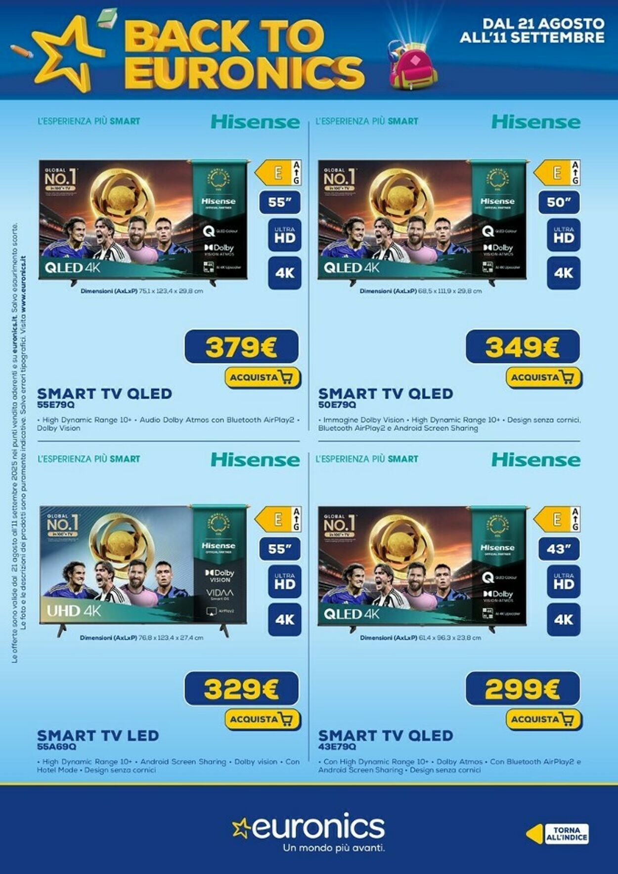 Volantino Euronics 11.09.2025 - 24.09.2025