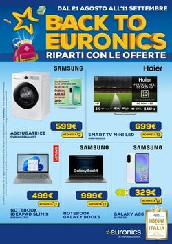 Volantino Euronics 11.09.2025 - 24.09.2025
