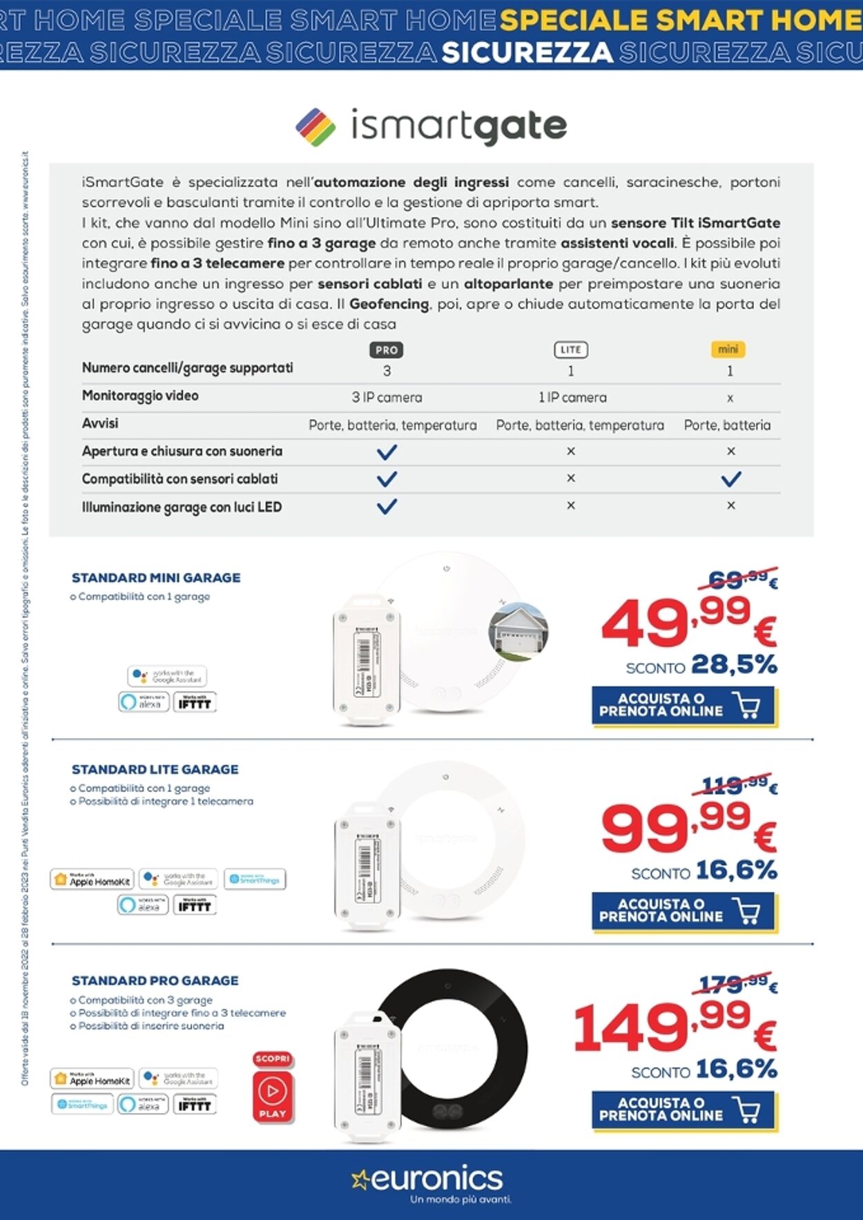 Volantino Euronics 18.11.2022 - 28.02.2023