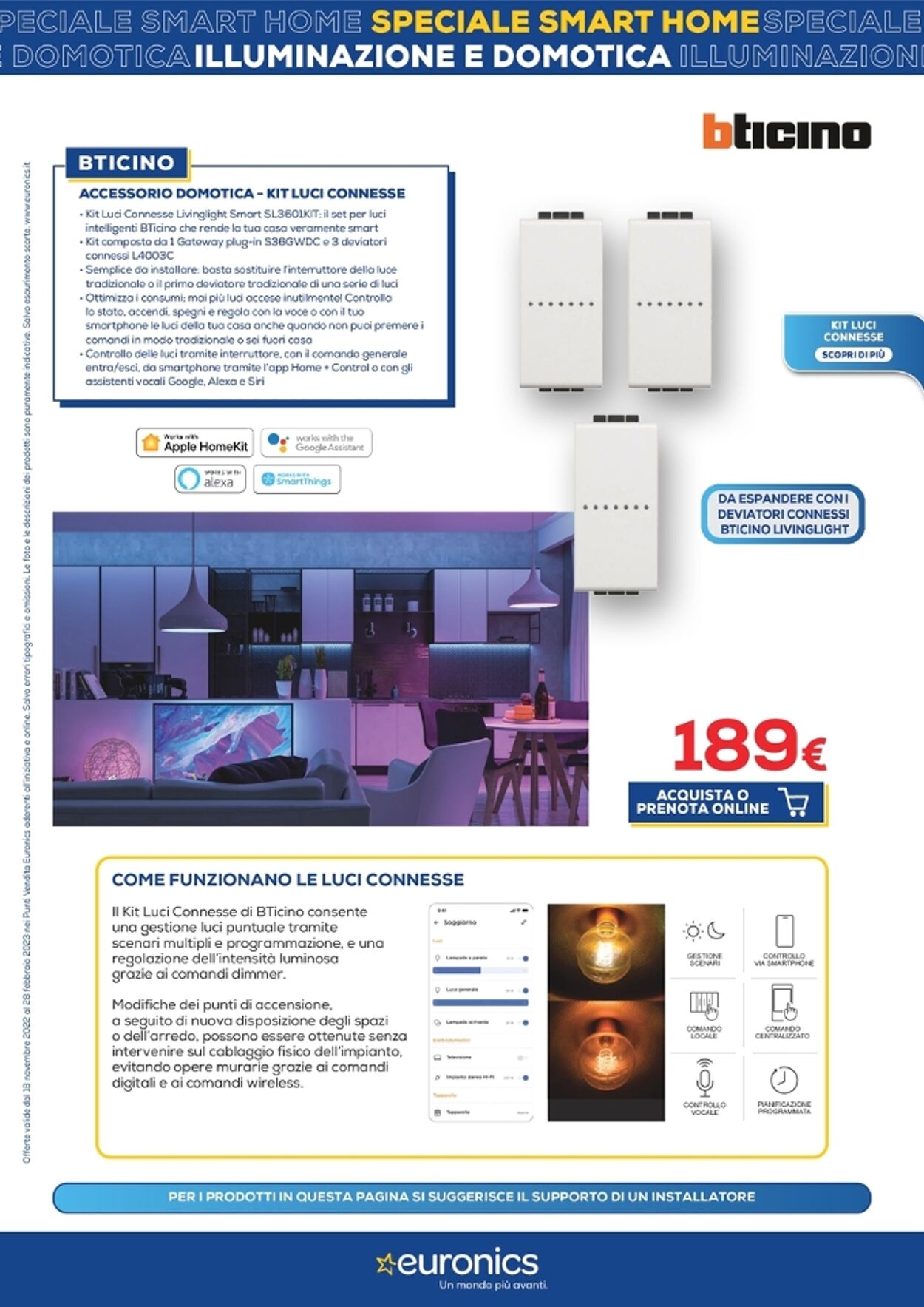 Volantino Euronics 18.11.2022 - 28.02.2023