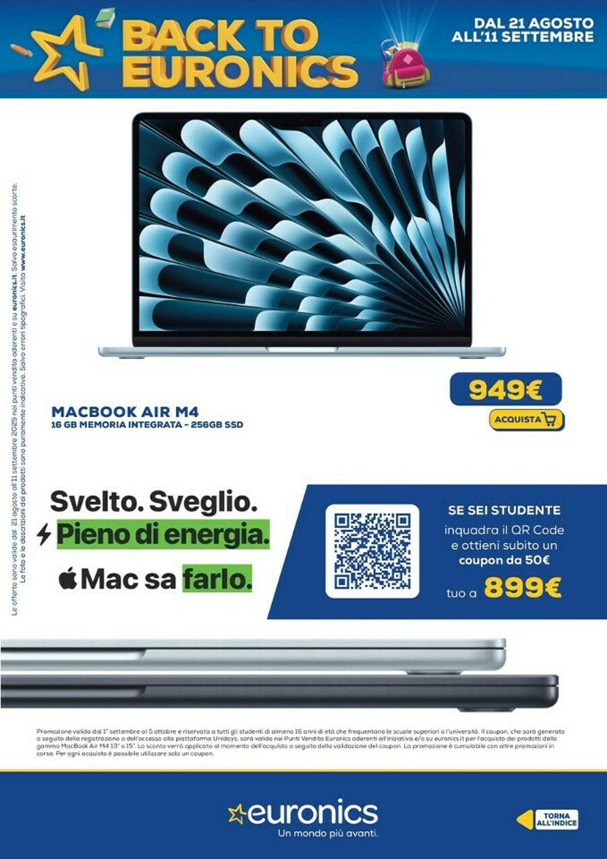 Volantino Euronics 21.08.2025 - 10.09.2025