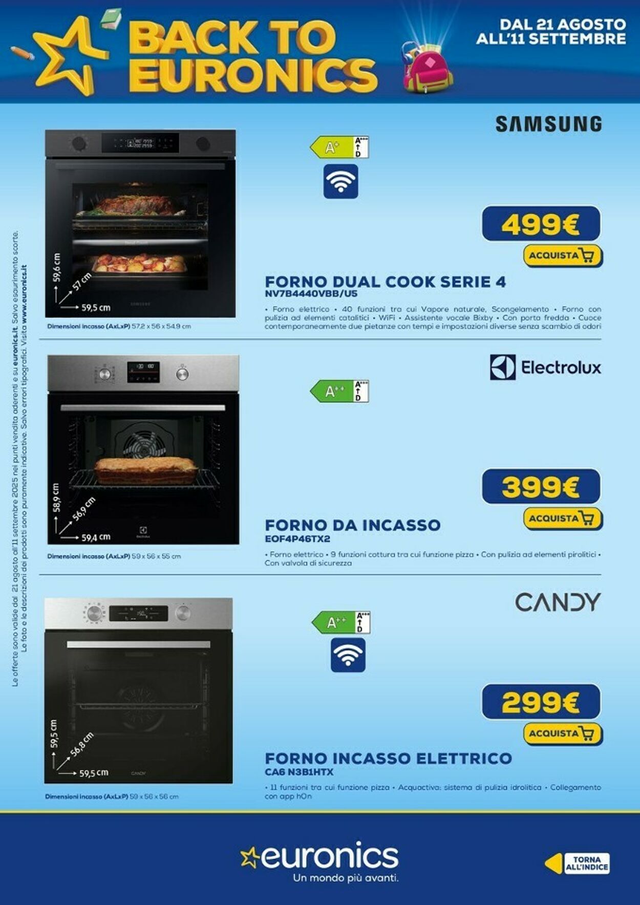 Volantino Euronics 21.08.2025 - 10.09.2025