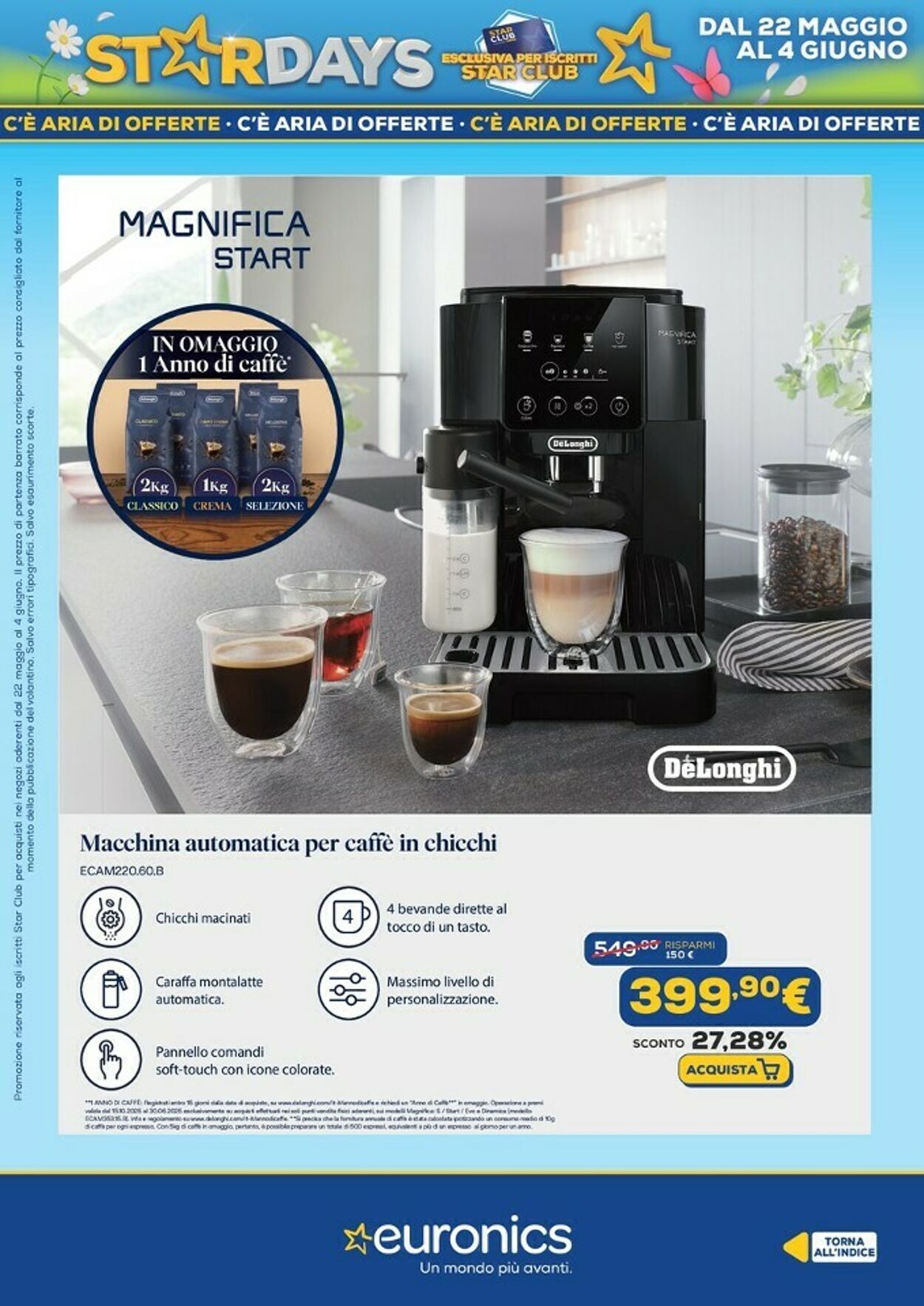 Volantino Euronics 22.05.2025 - 07.06.2025