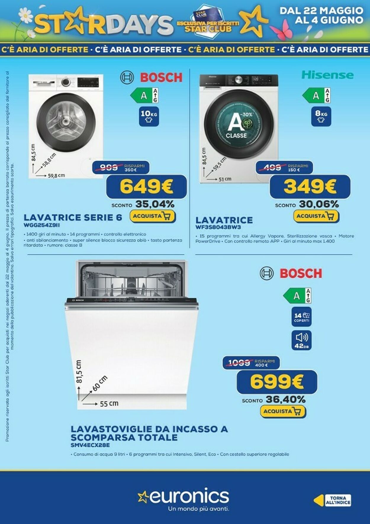 Volantino Euronics 22.05.2025 - 07.06.2025