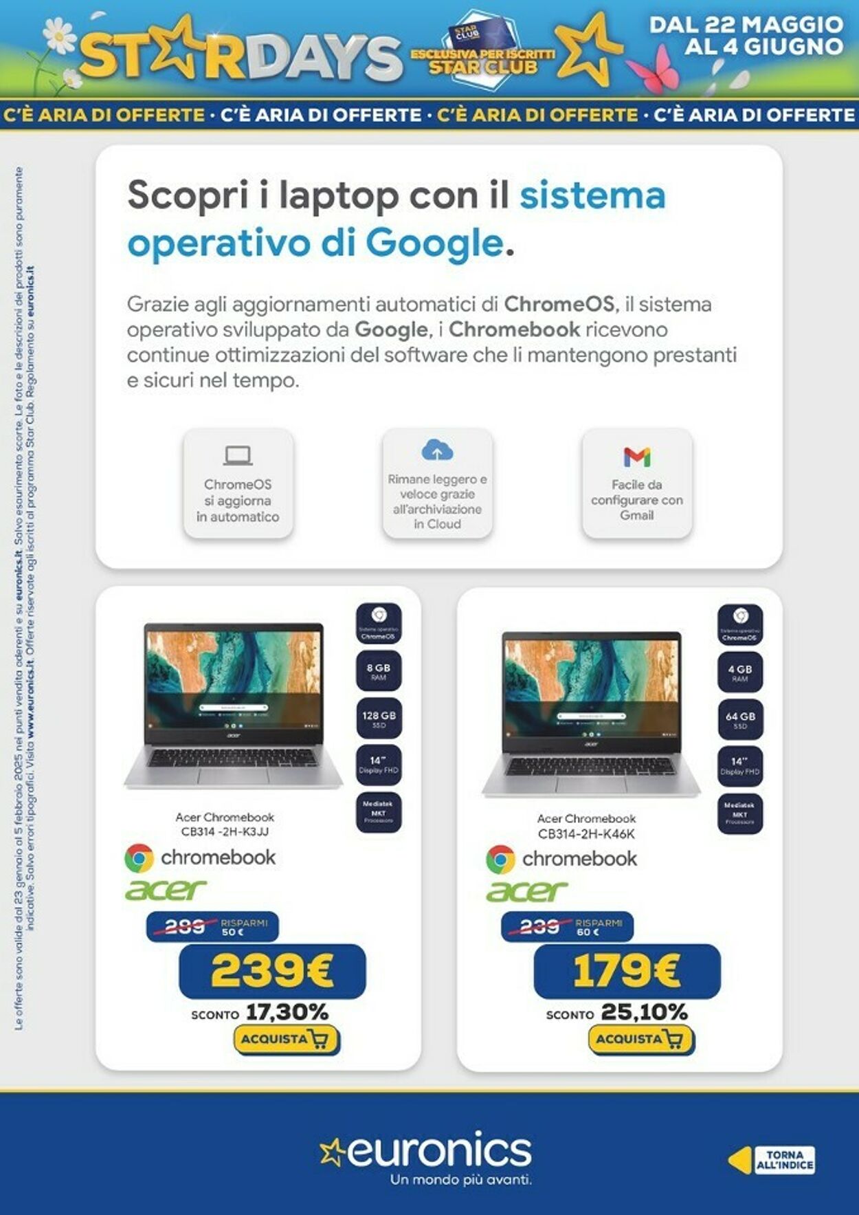 Volantino Euronics 22.05.2025 - 07.06.2025