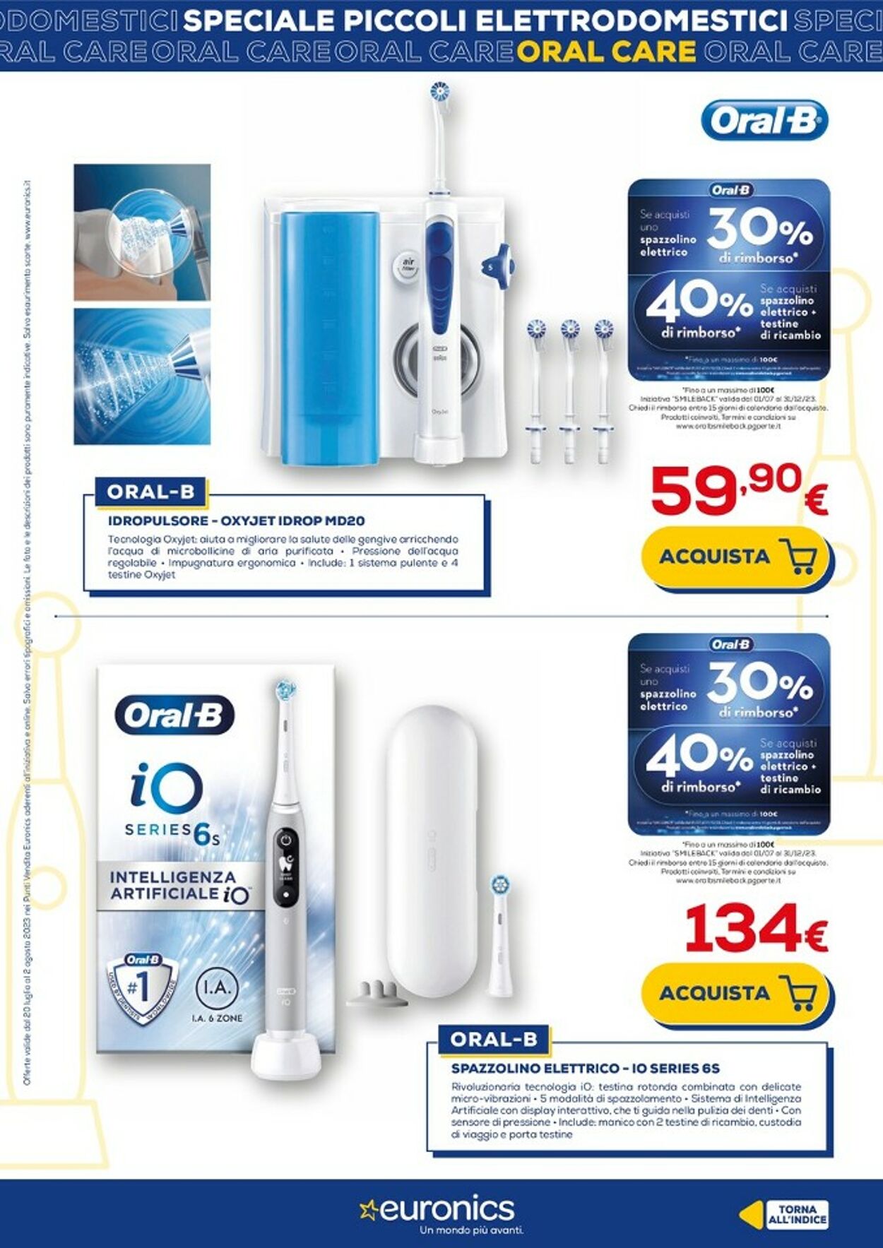 Volantino Euronics 20.07.2023 - 02.08.2023