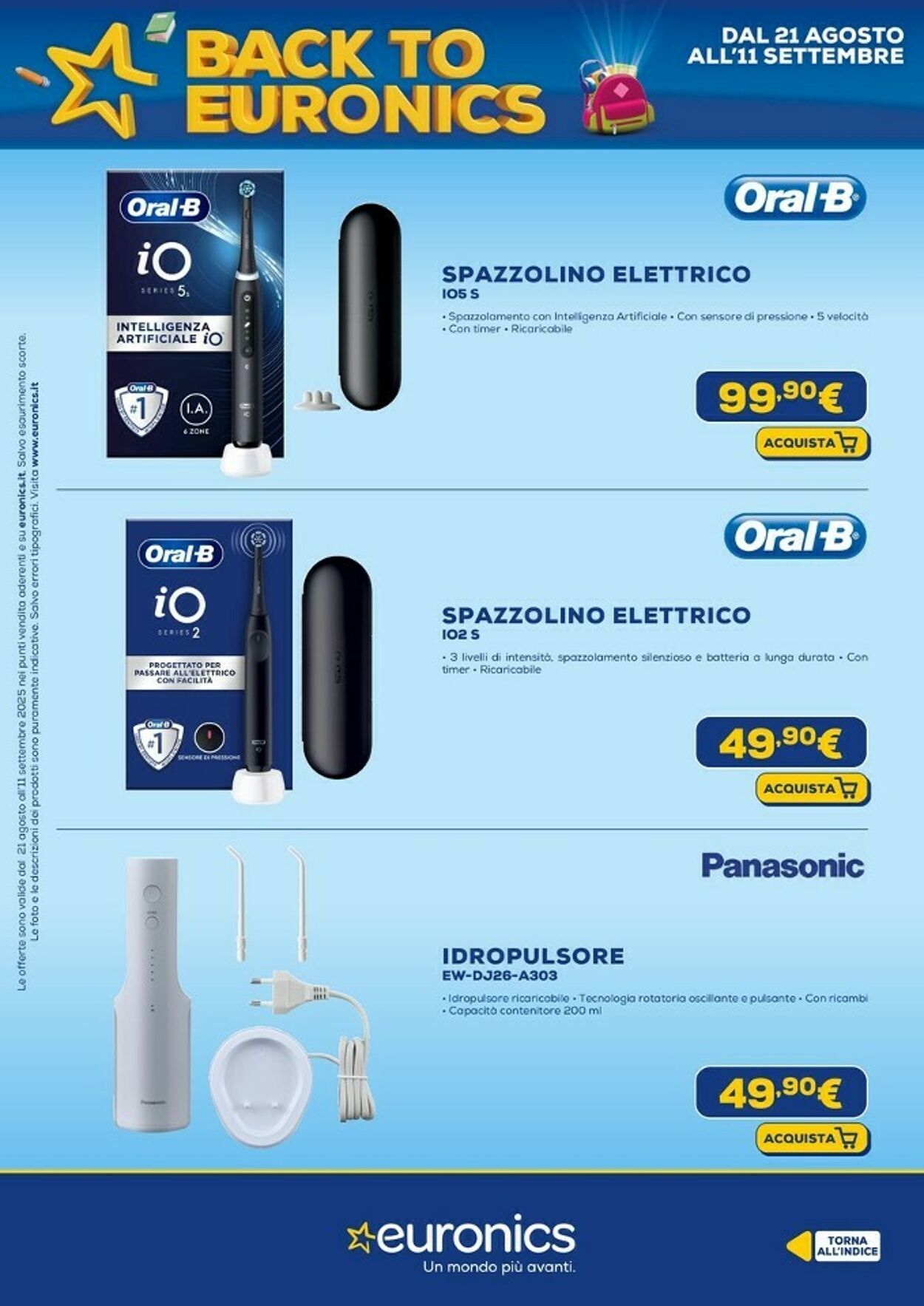 Volantino Euronics 08.09.2025 - 30.09.2025