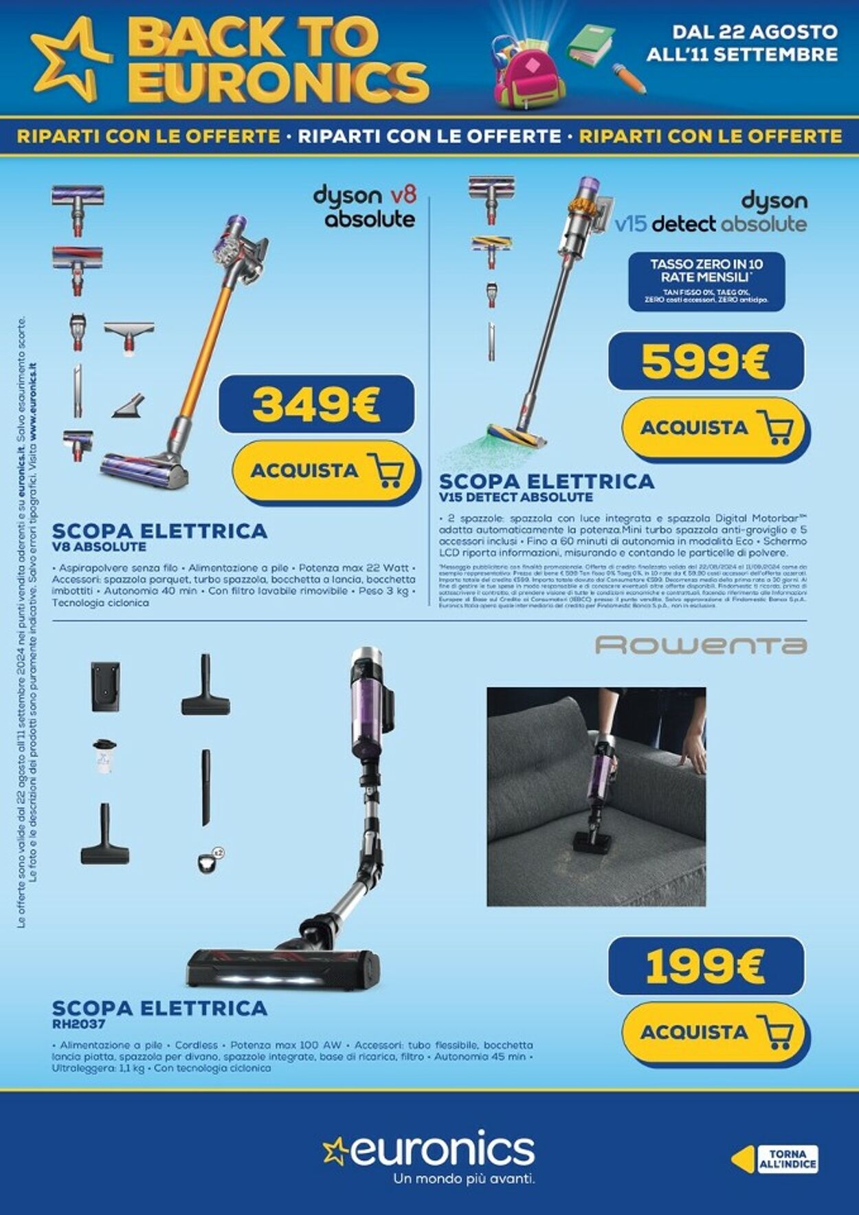 Volantino Euronics 22.08.2024 - 31.08.2024