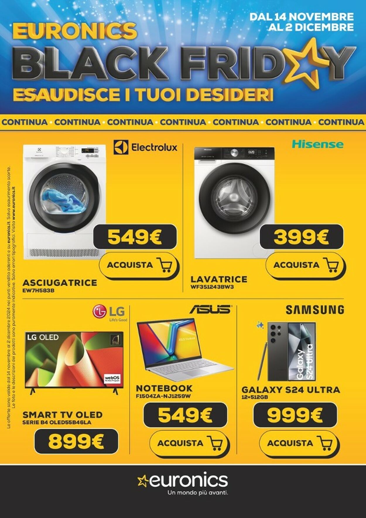 Euronics Volantini promozionali