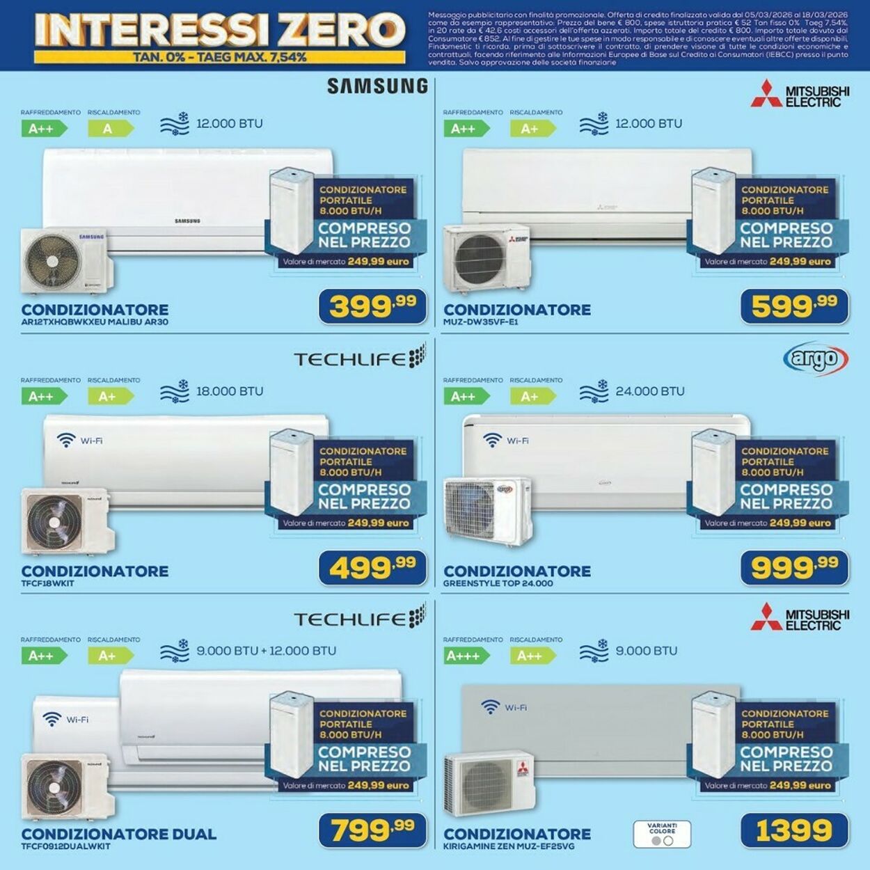 Volantino Euronics 05.03.2026 - 18.03.2026