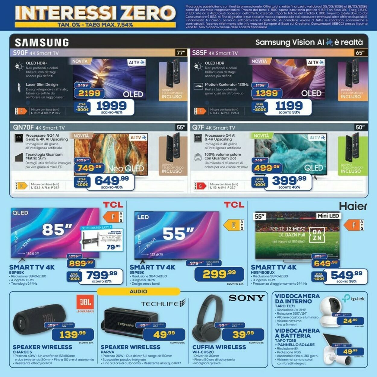 Volantino Euronics 05.03.2026 - 18.03.2026