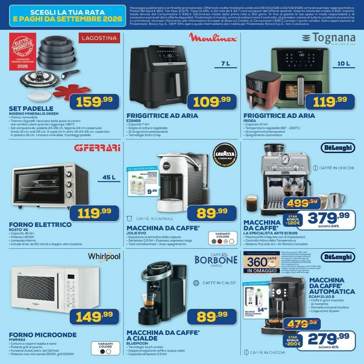 Volantino Euronics 09.04.2026 - 22.04.2026