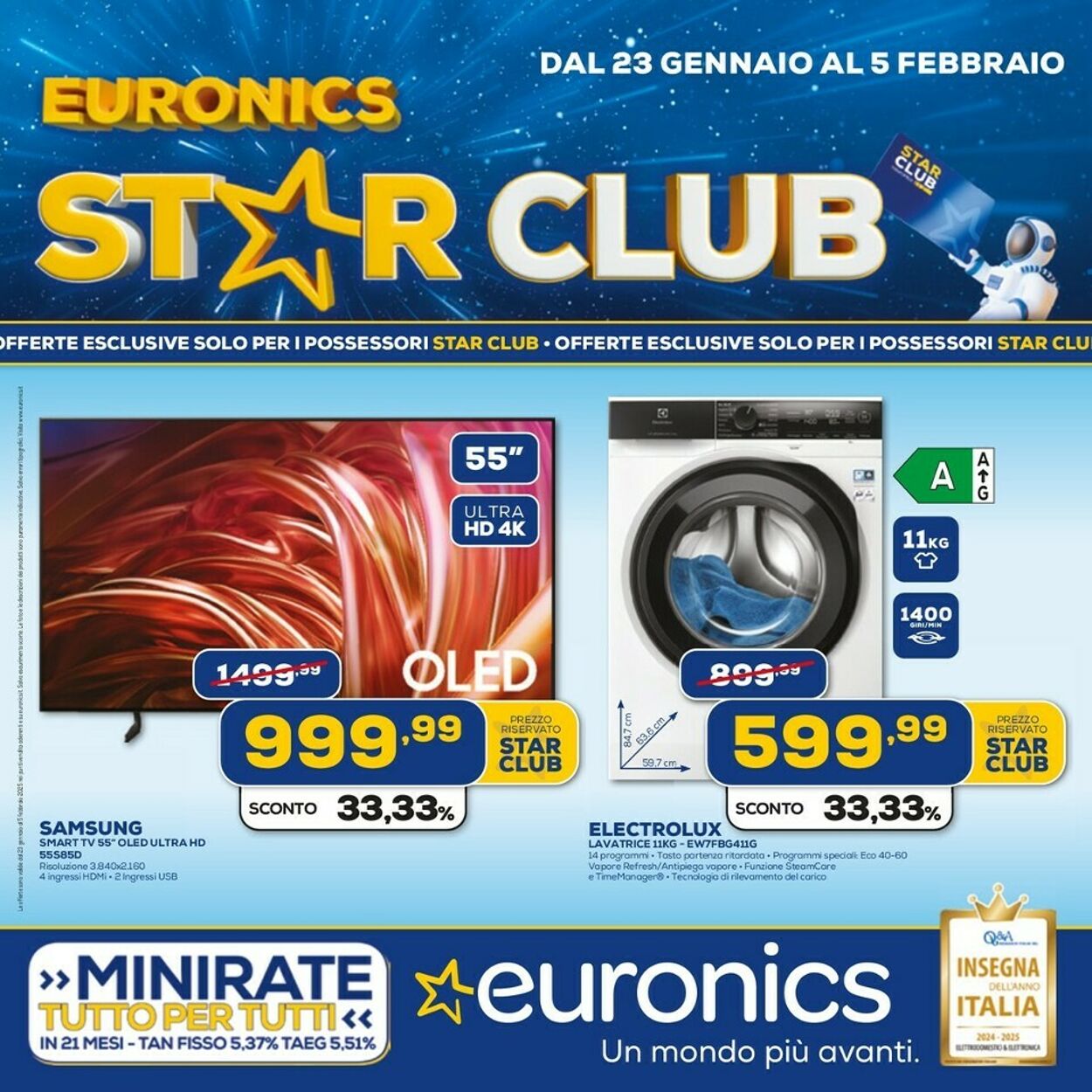 Volantino Euronics 23.01.2025 - 05.02.2025