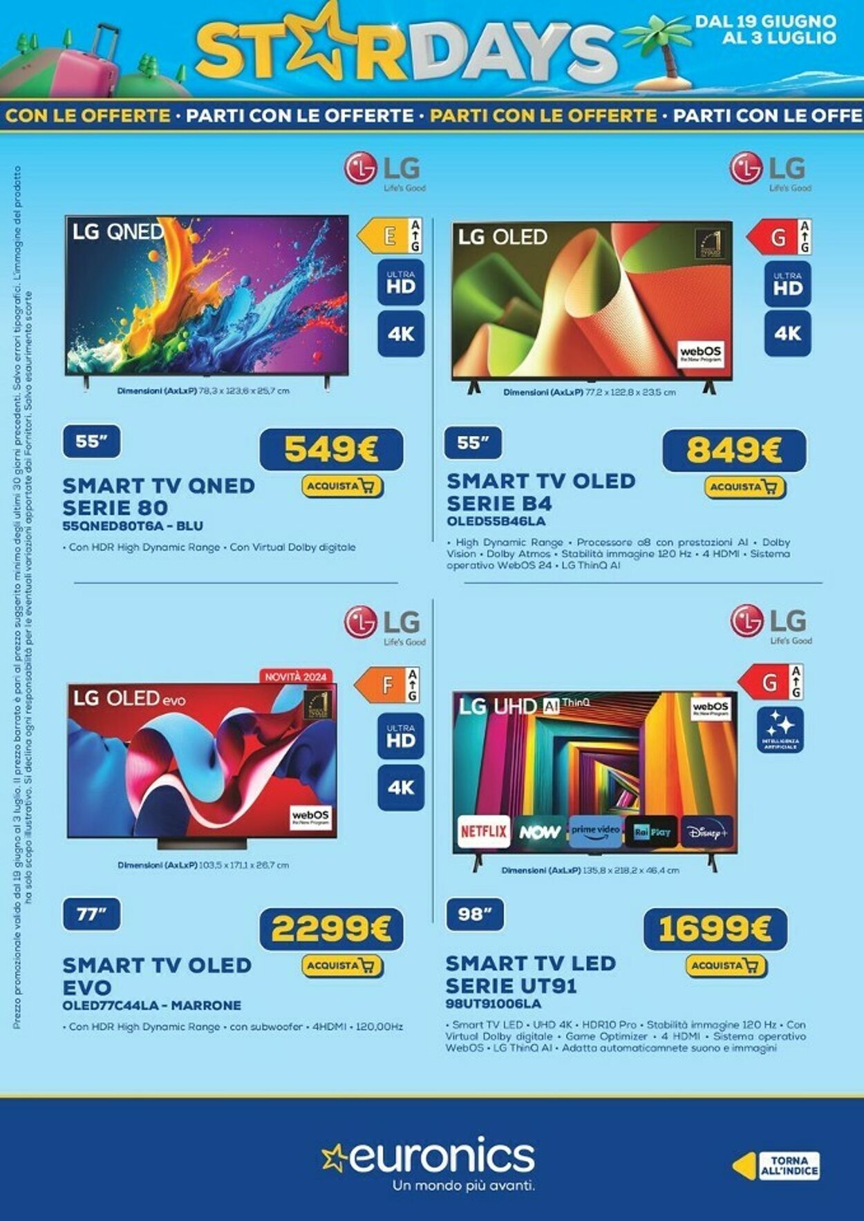 Volantino Euronics 19.06.2025 - 03.07.2025