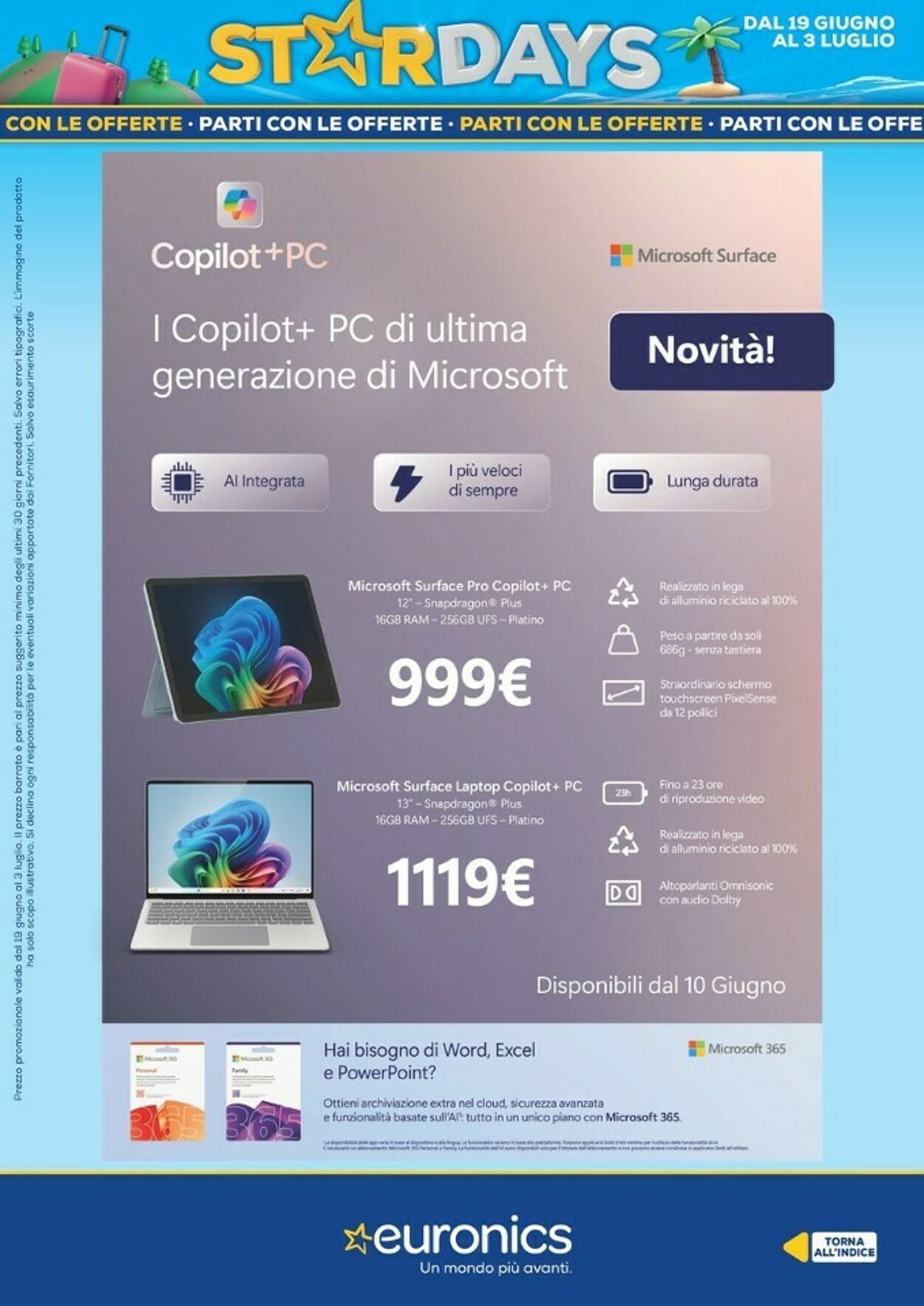 Volantino Euronics 19.06.2025 - 03.07.2025