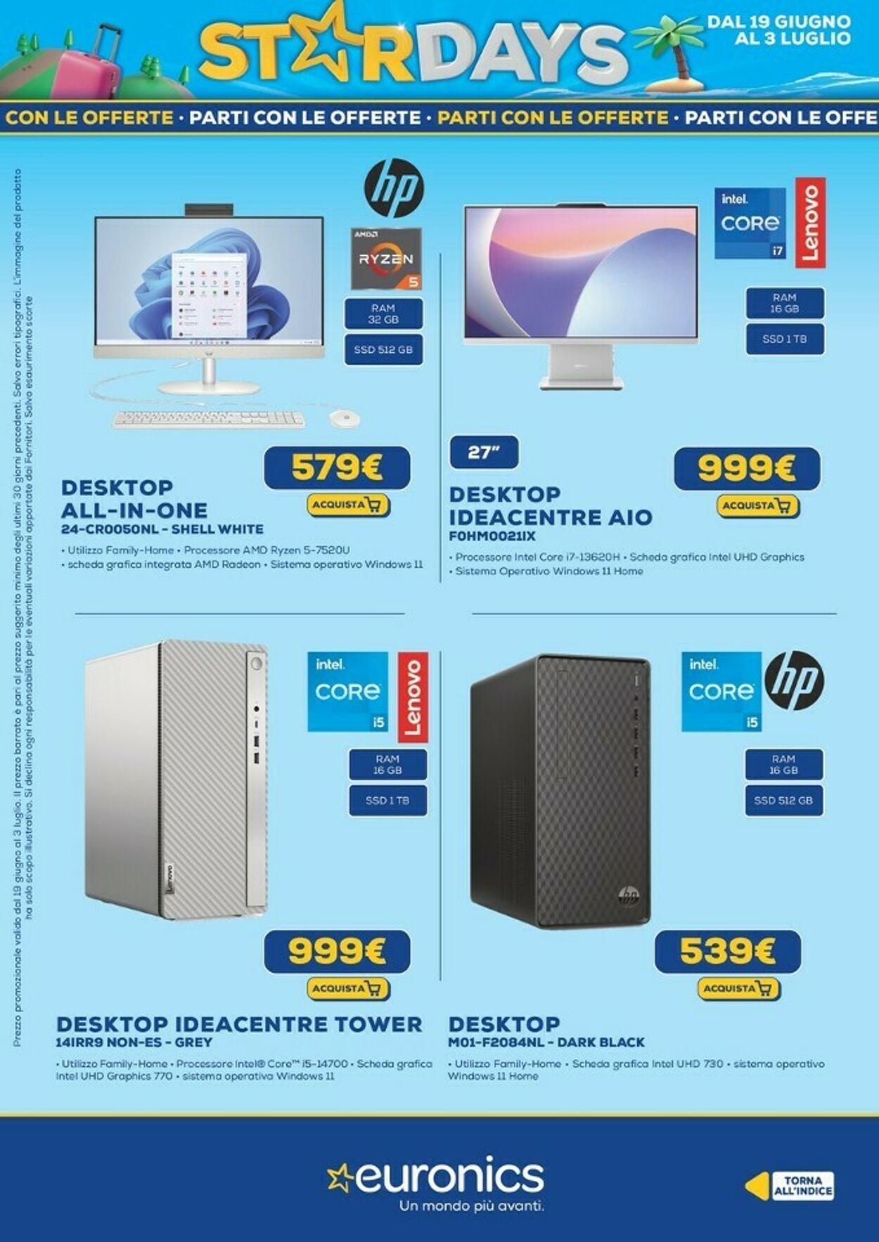 Volantino Euronics 19.06.2025 - 03.07.2025