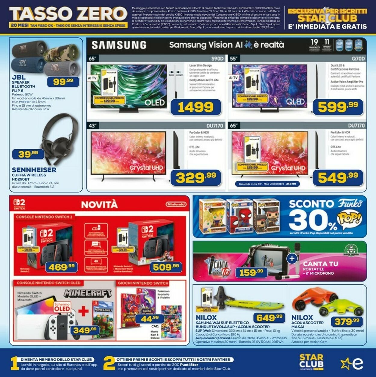 Volantino Euronics 19.06.2025 - 03.07.2025