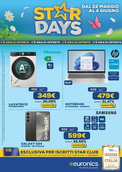 Volantino Euronics 22.05.2025 - 04.06.2025