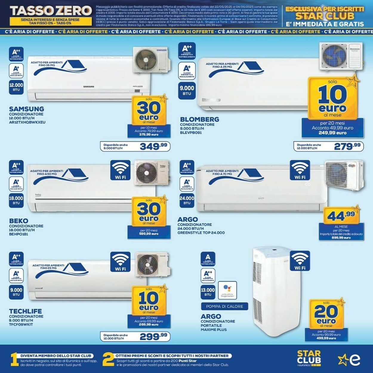 Volantino Euronics 22.05.2025 - 04.06.2025