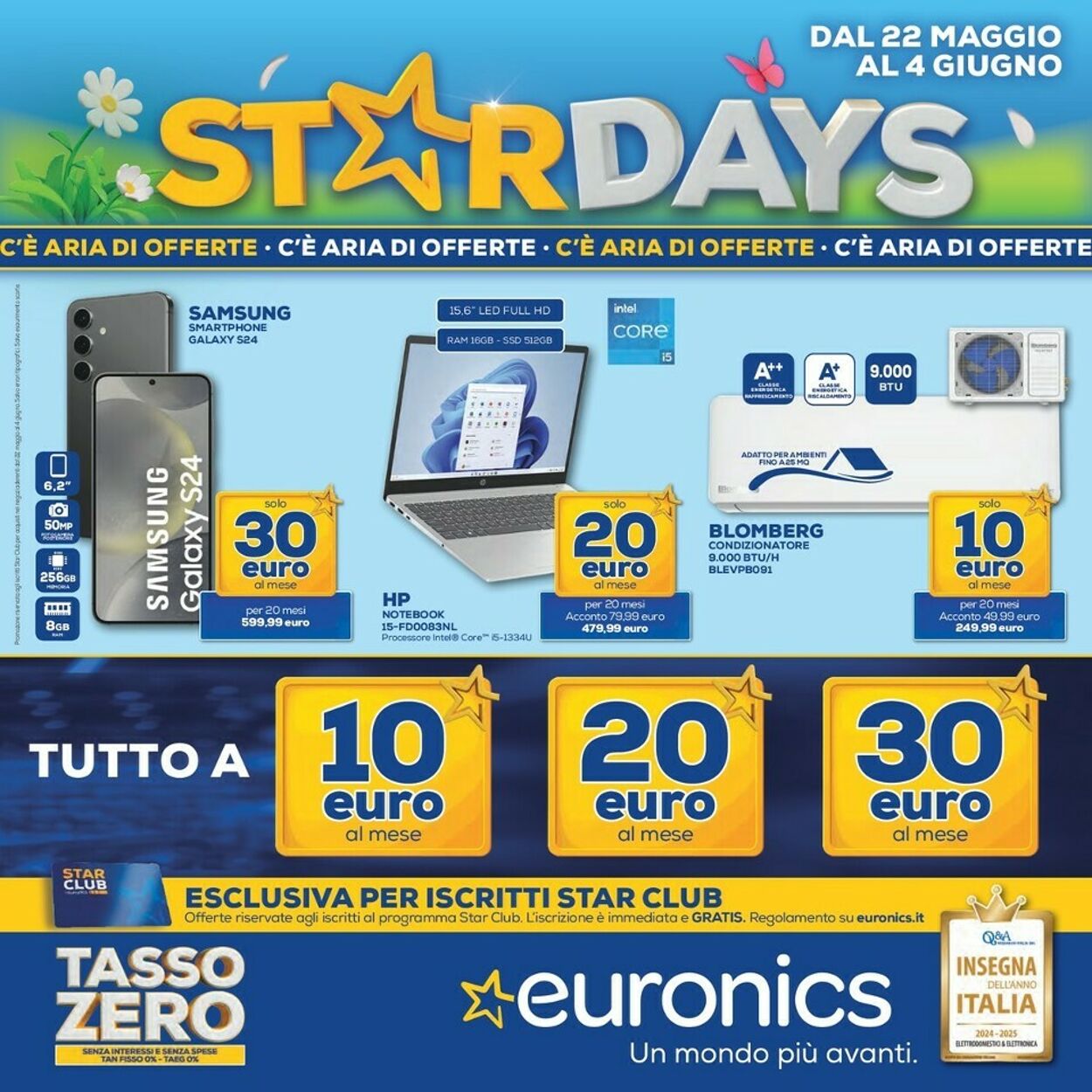 Volantino Euronics 22.05.2025 - 04.06.2025