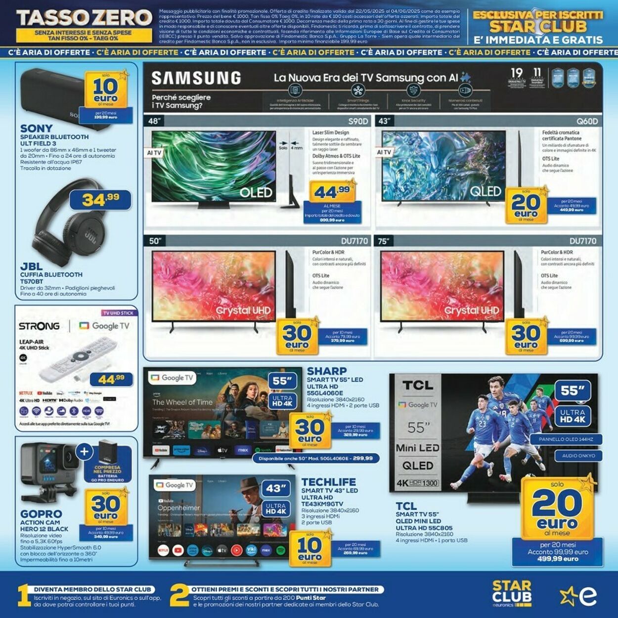 Volantino Euronics 22.05.2025 - 04.06.2025