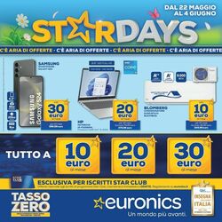 Volantino Euronics 22.05.2025 - 04.06.2025
