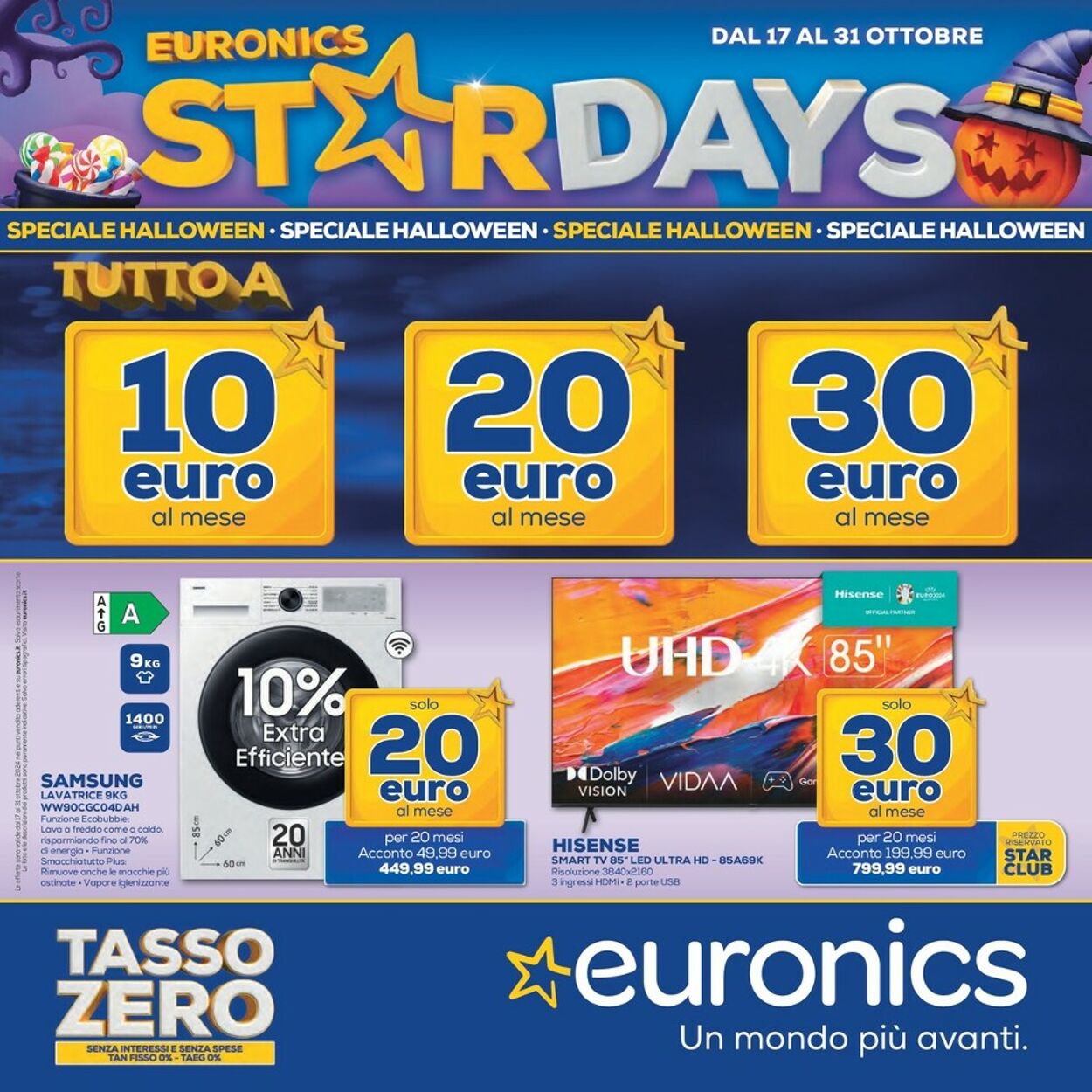 Volantino Euronics 17.10.2024 - 31.10.2024