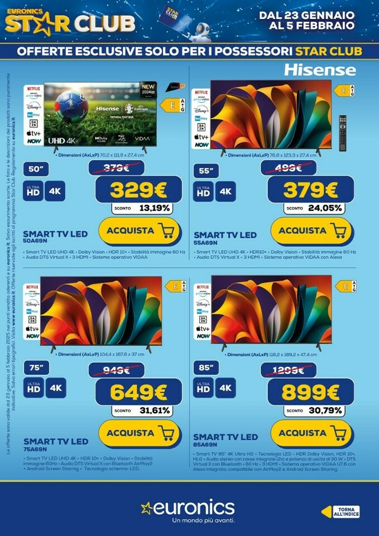 Volantino Euronics 30.01.2025 - 19.02.2025