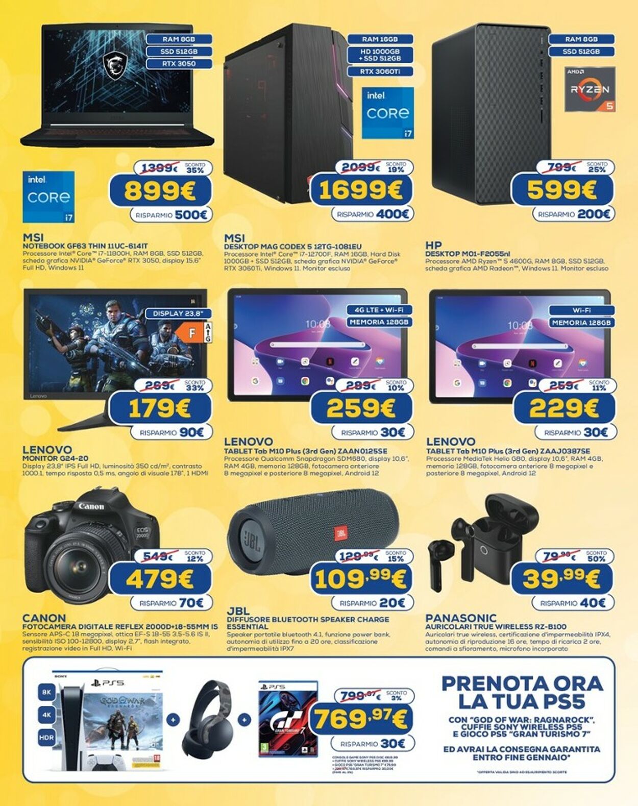 Volantino Euronics 02.01.2023 - 25.01.2023