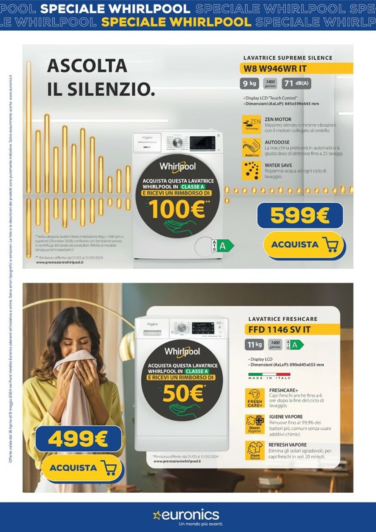 Volantino Euronics 18.04.2024 - 01.05.2024