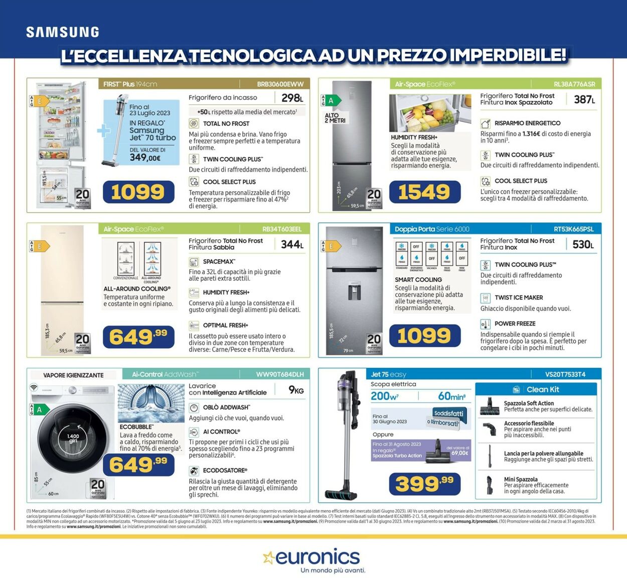 Volantino Euronics 22.06.2023 - 06.07.2023